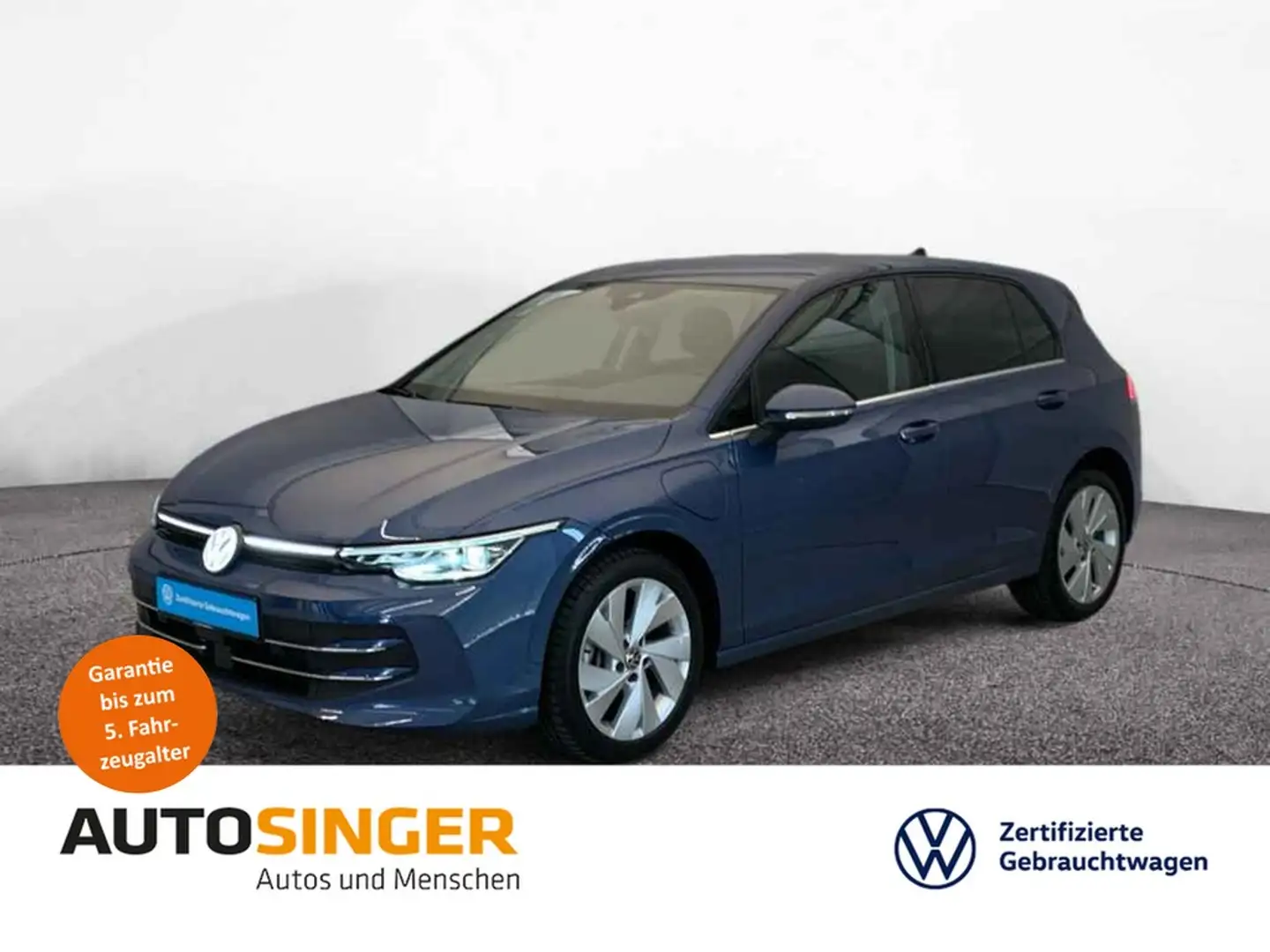 Volkswagen Golf VIII Style 1.5 eHybrid DSG *IQ-L*AHK*ACC* Bleu - 1