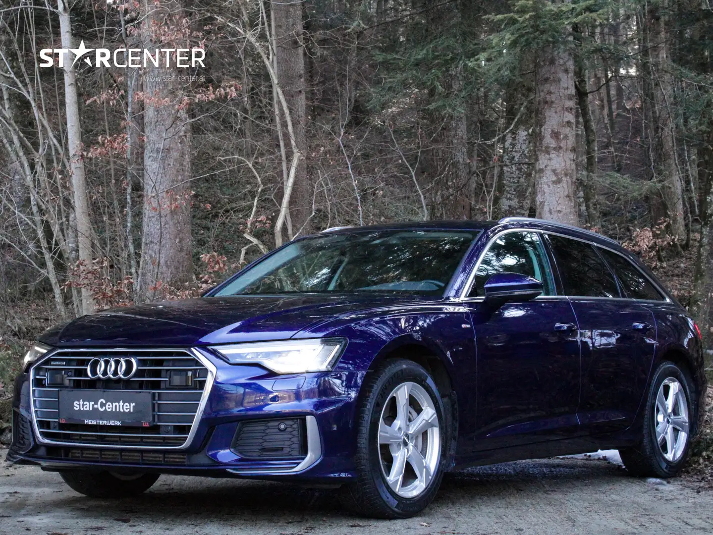 Audi A6 Avant 45 TDI quattro sLine Bleu - 1