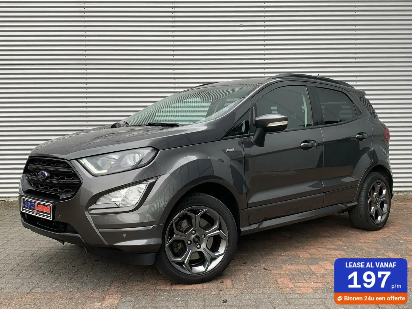 Ford EcoSport 1.0 EcoBoost ST-LINE 140 PK LED CARPLAY CAMERA VOL Grijs - 1