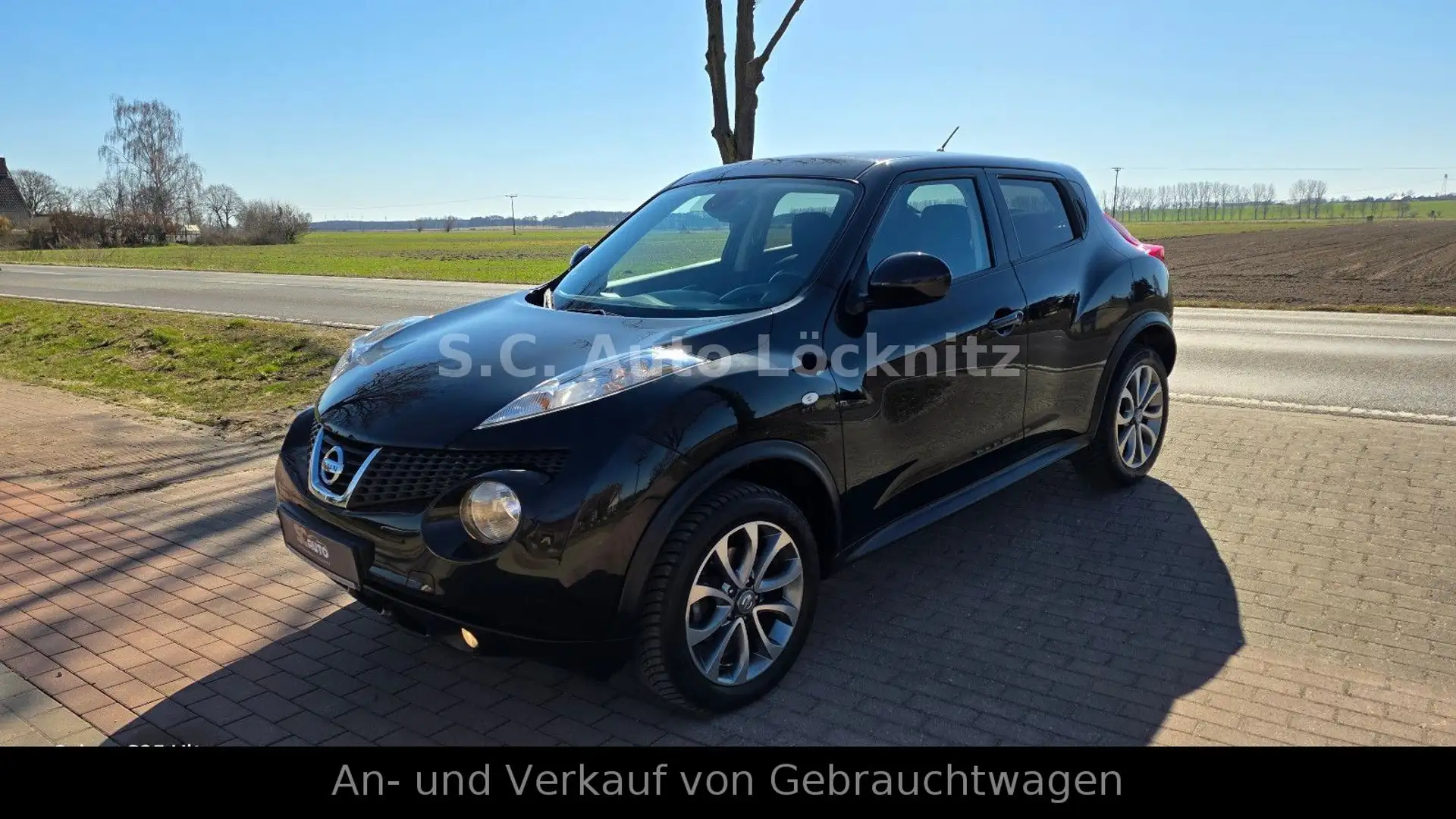 Nissan Juke N-Tec Kamera 1.6 Turbo 190 Ps. 104 Tkm. Schwarz - 1