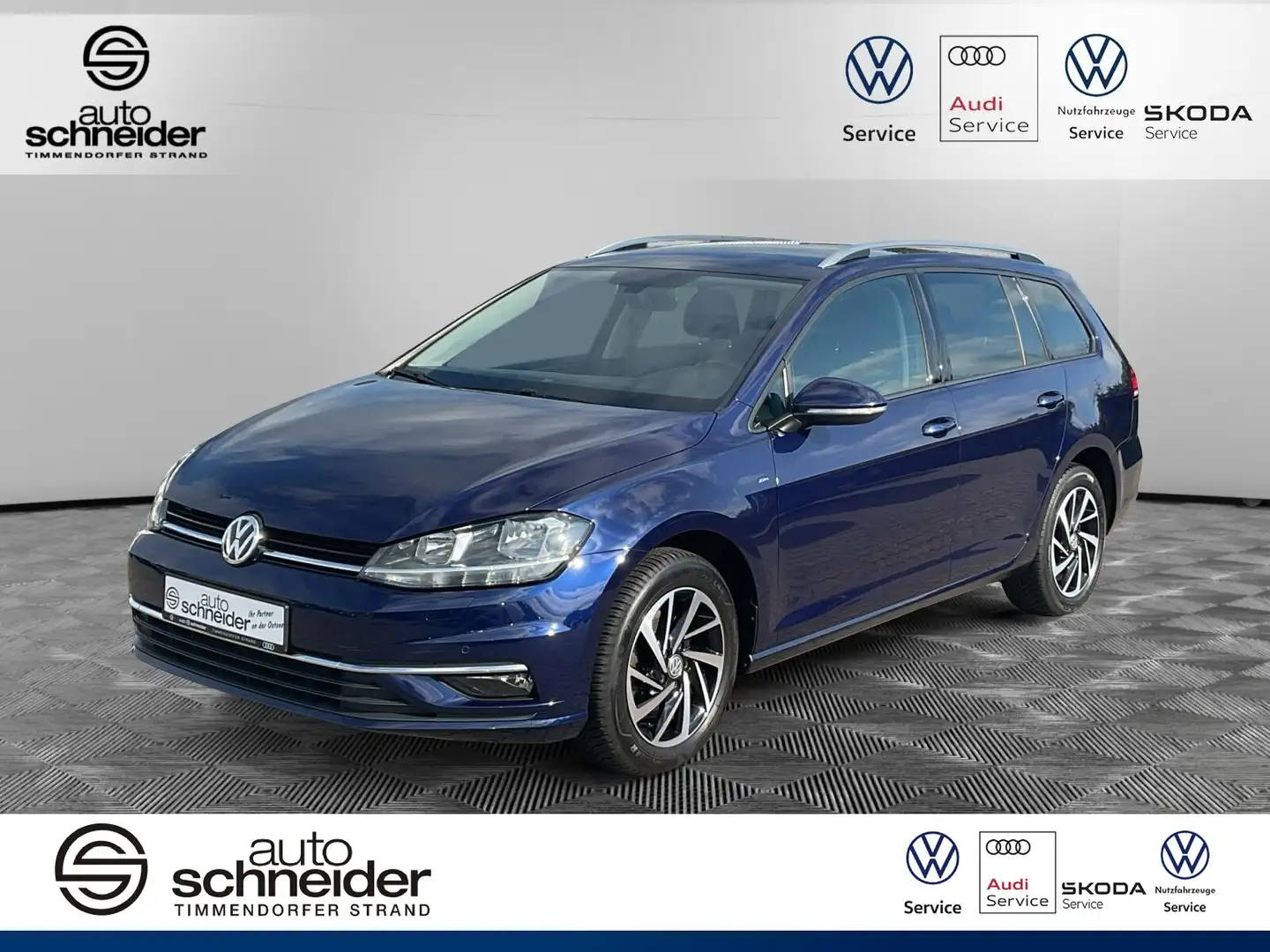 Volkswagen Golf Golf VII Variant 1.4 TSI Join Navi ACC Sitzhzg E Bleu - 1