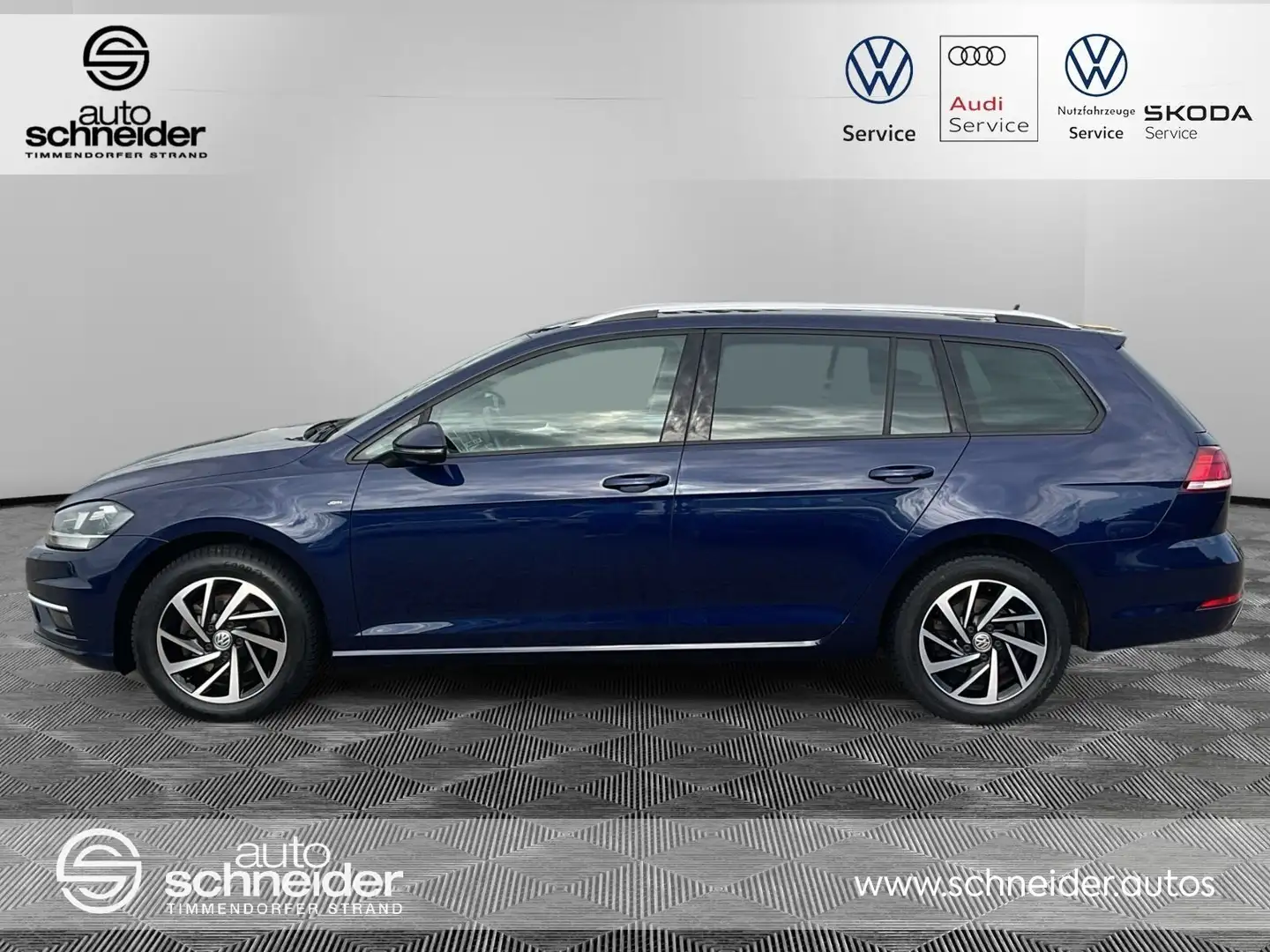 Volkswagen Golf Golf VII Variant 1.4 TSI Join Navi ACC Sitzhzg E Bleu - 2