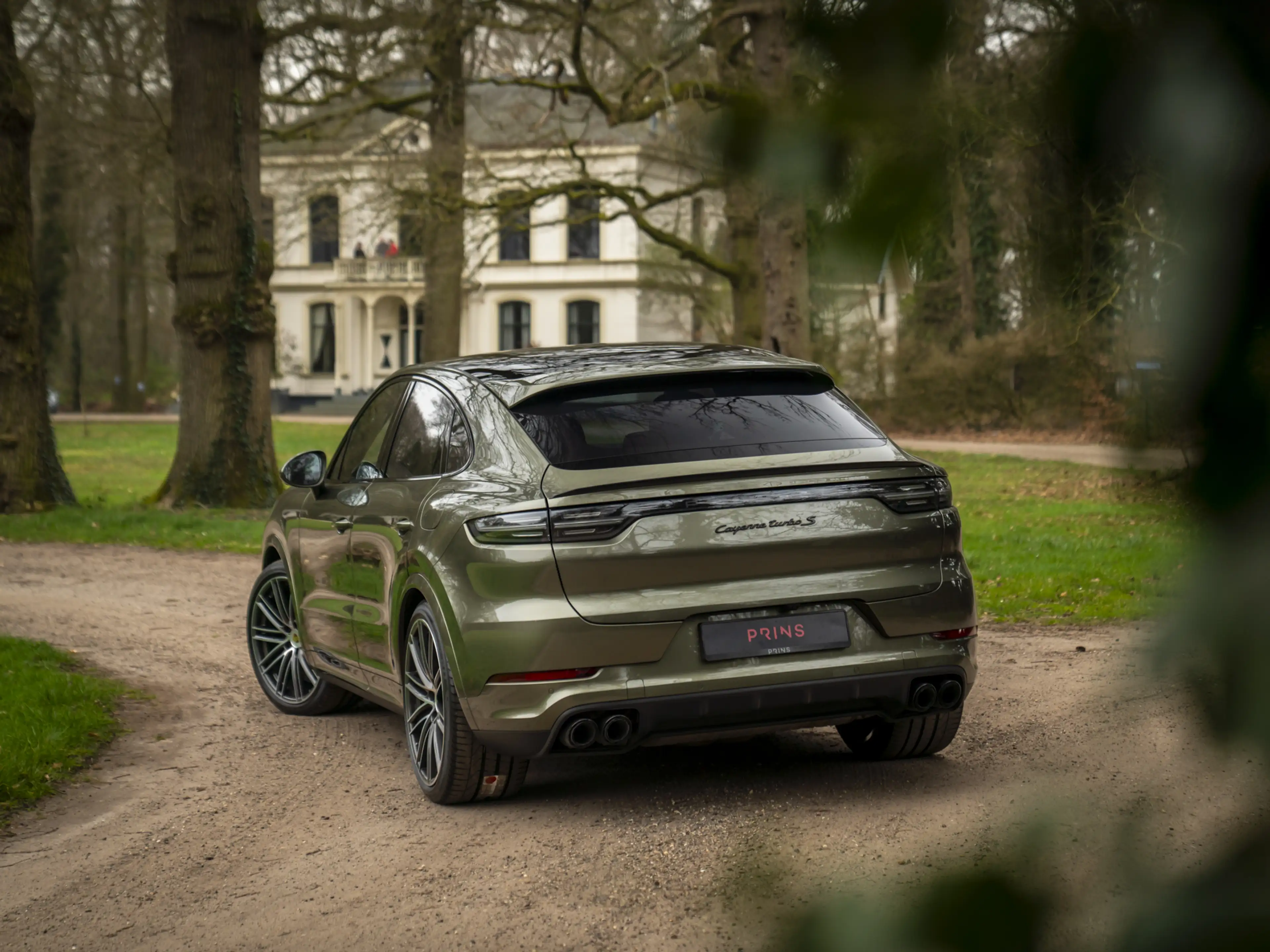 Porsche Cayenne Coupé 4.0 Turbo S E-Hybrid | PTS Oak Green | Keram — photo 28