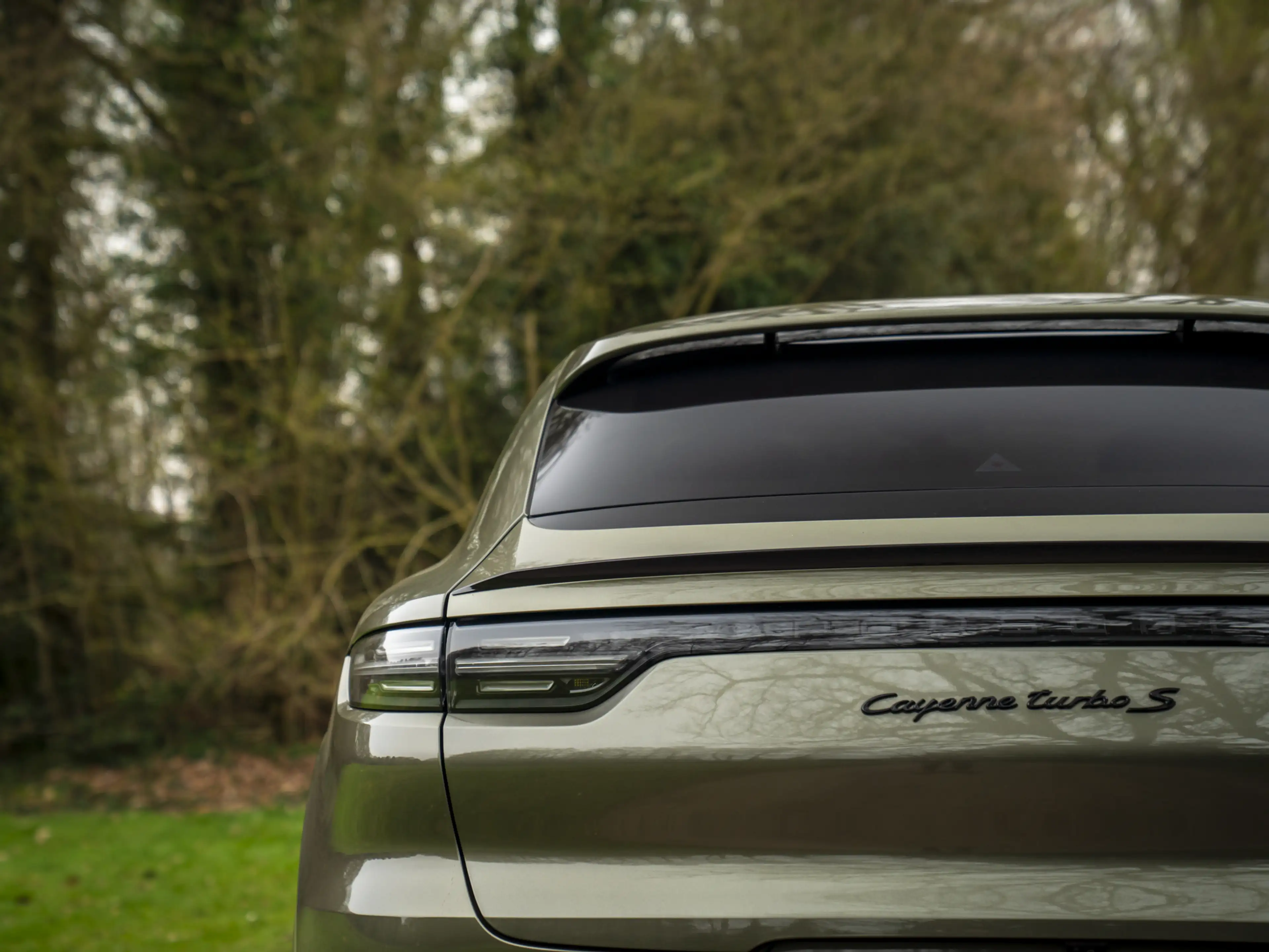 Porsche Cayenne Coupé 4.0 Turbo S E-Hybrid | PTS Oak Green | Keram — photo 26