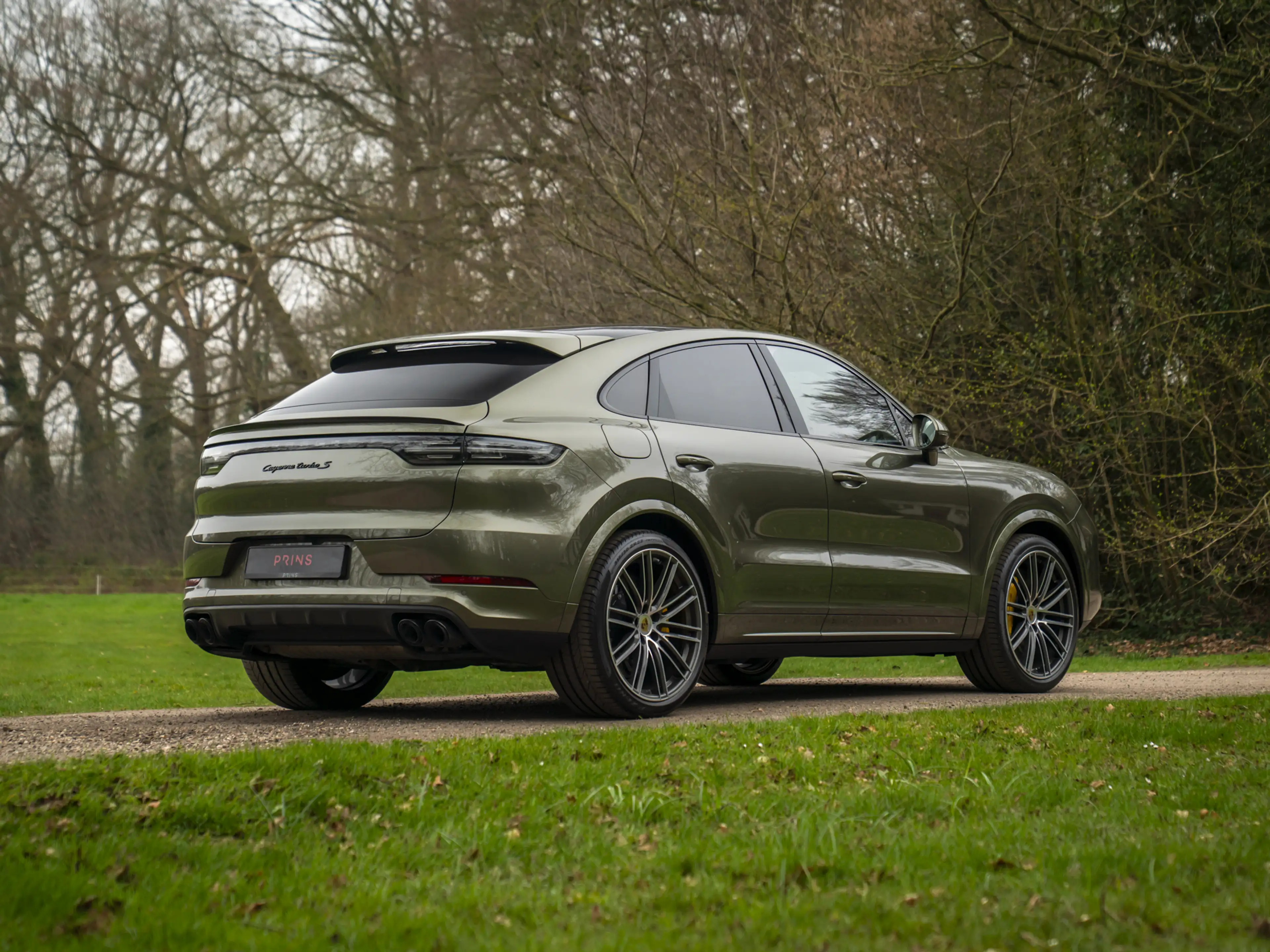 Porsche Cayenne Coupé 4.0 Turbo S E-Hybrid | PTS Oak Green | Keram — photo 25