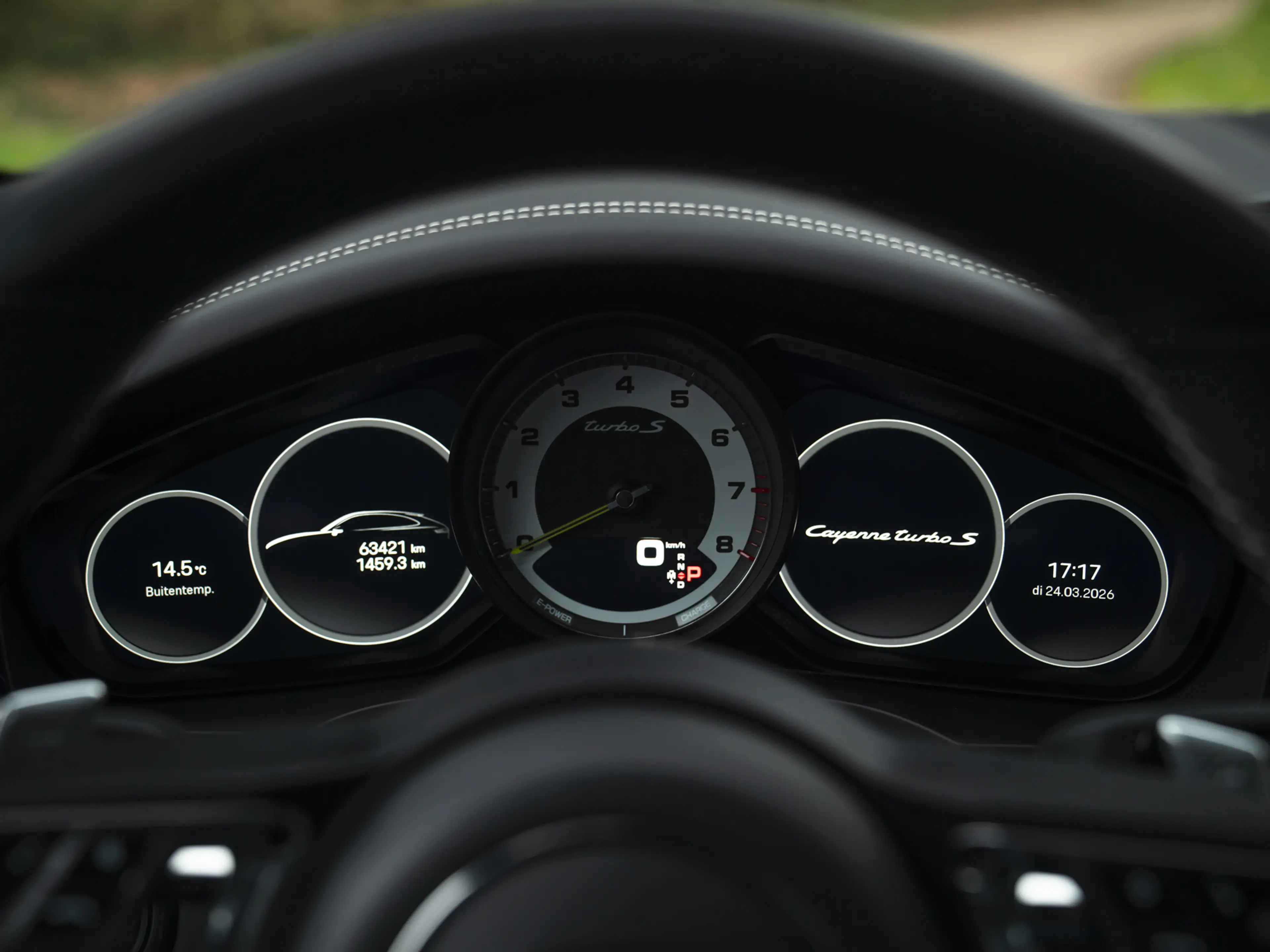 Porsche Cayenne Coupé 4.0 Turbo S E-Hybrid | PTS Oak Green | Keram — photo 37