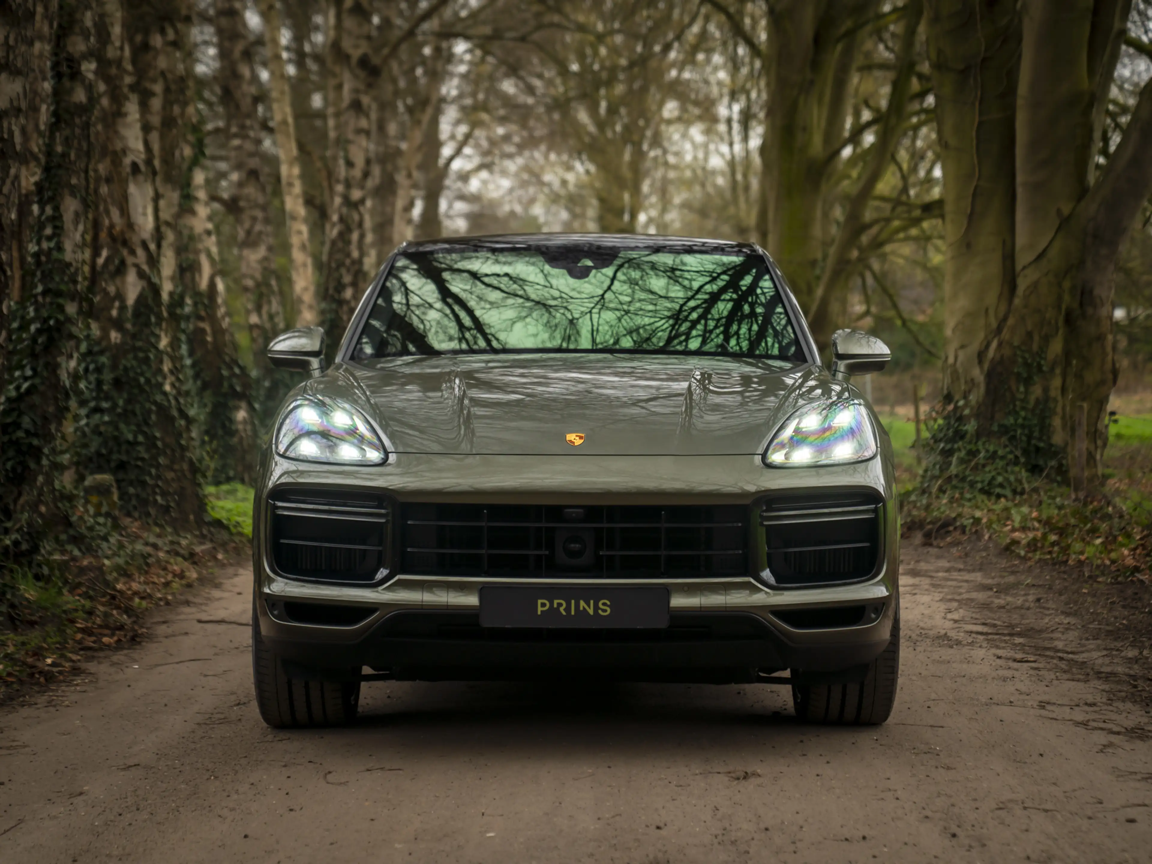Porsche Cayenne Coupé 4.0 Turbo S E-Hybrid | PTS Oak Green | Keram — photo 16