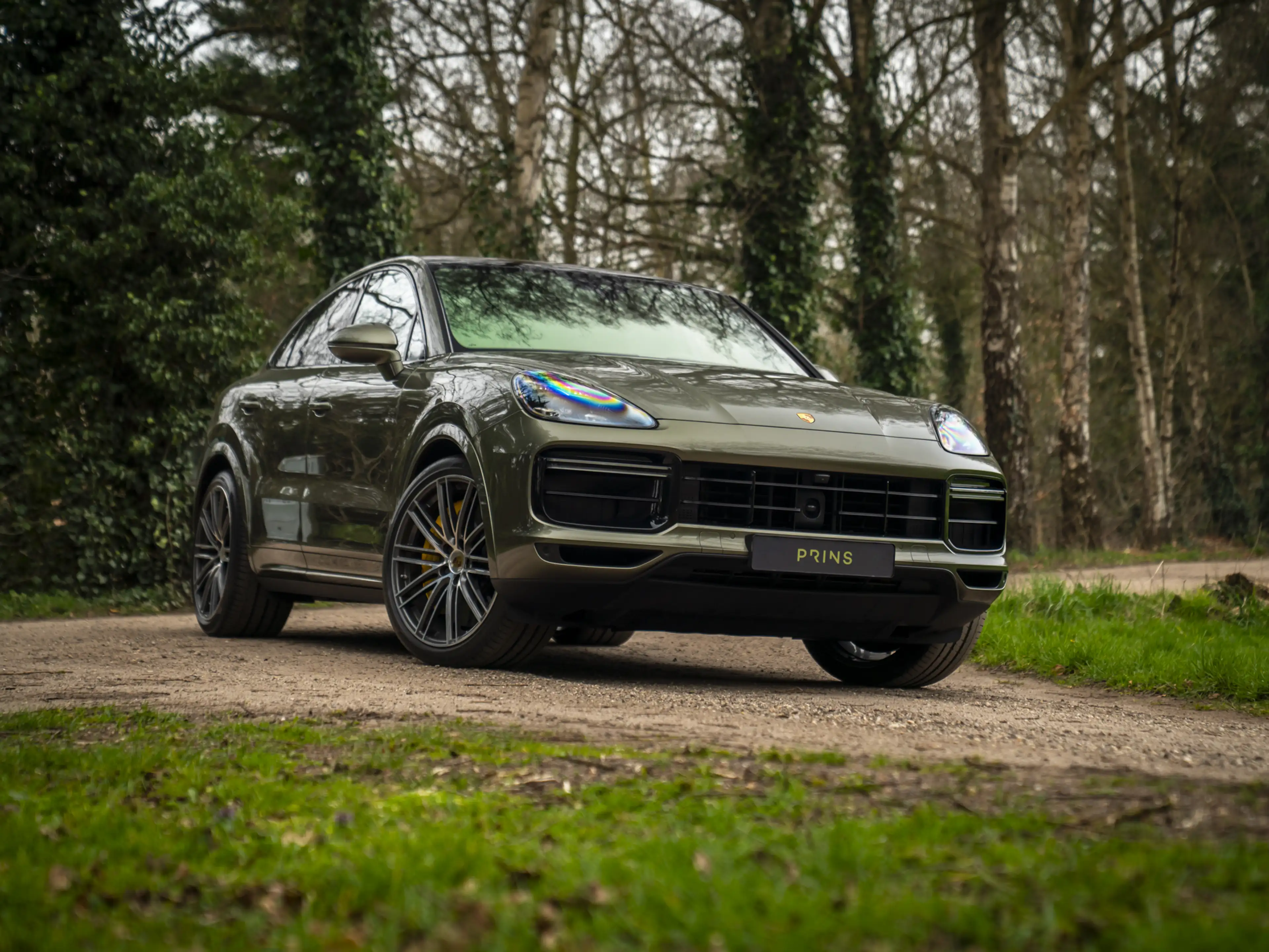 Porsche Cayenne Coupé 4.0 Turbo S E-Hybrid | PTS Oak Green | Keram — photo 20