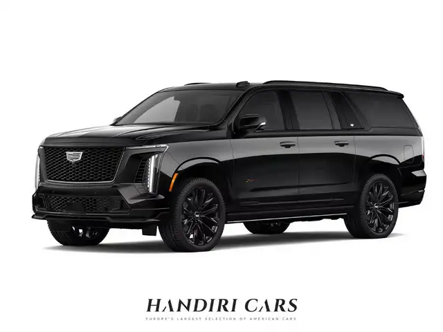 Cadillac Escalade 2026 ESV V-Series € 204000 +6.2L SUPERCHARG V8 +PDB ONYX PACKAGE