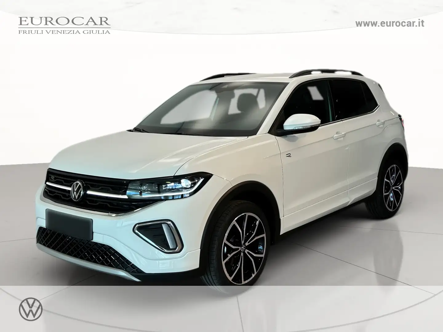 Volkswagen T-Cross 1.0 tsi r-line plus 115cv Bianco - 1