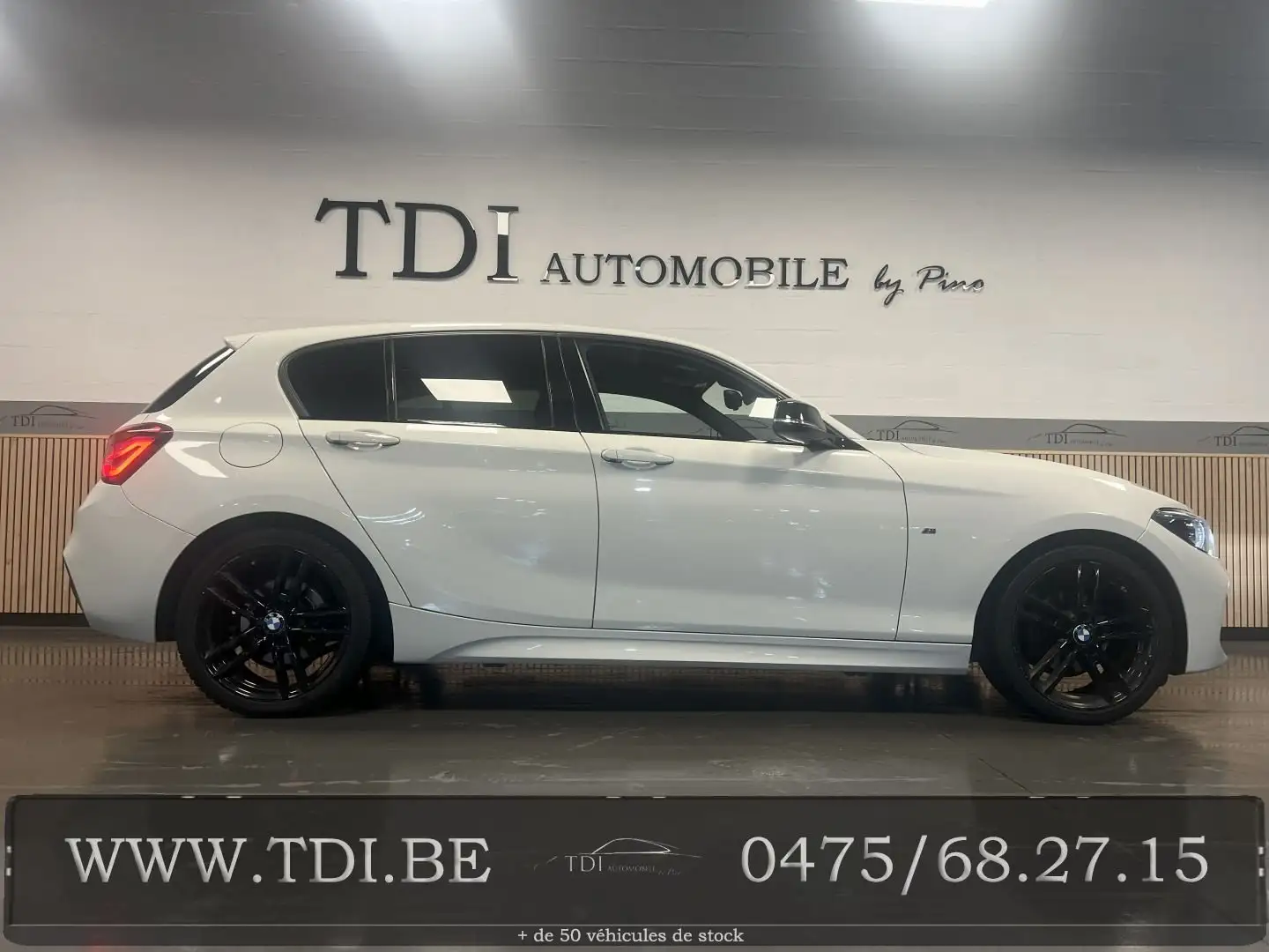 BMW 116 d*116cv*PACK M*5 PORTES*Boite Auto*E6c*Top Etat✔ Bianco - 2