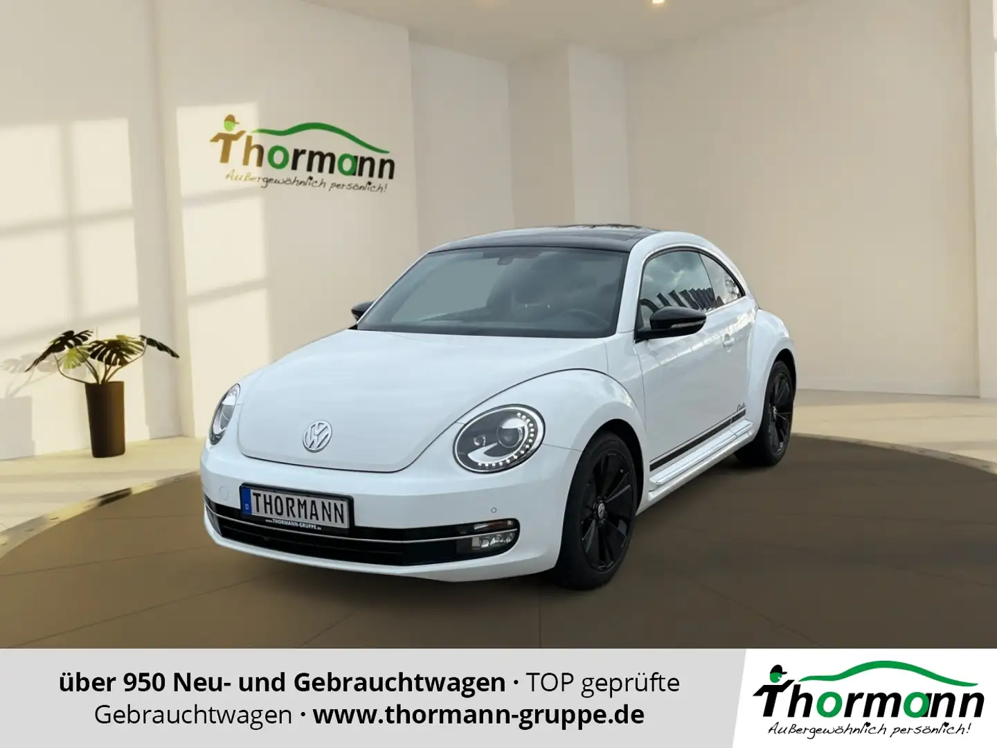 Volkswagen Beetle 1.2 TSI BMT Club Pano BiXenon LM 2xKlima Blanc - 1