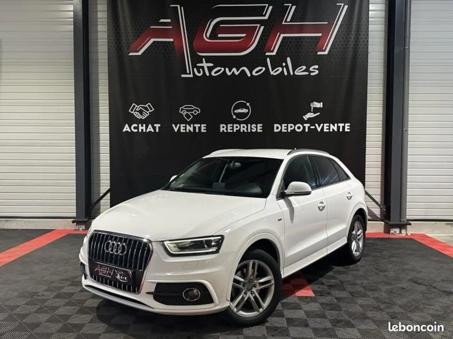 Audi Q3 2.0 TDI 140ch Ambiente Blanc - 1