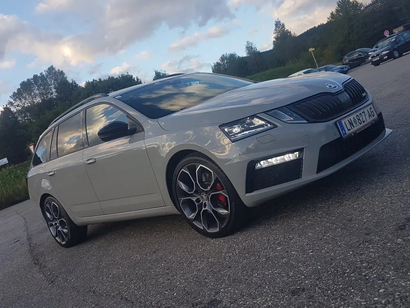 Skoda Octavia Octavia Combi RS 2,0 TDI RS Grau - 1