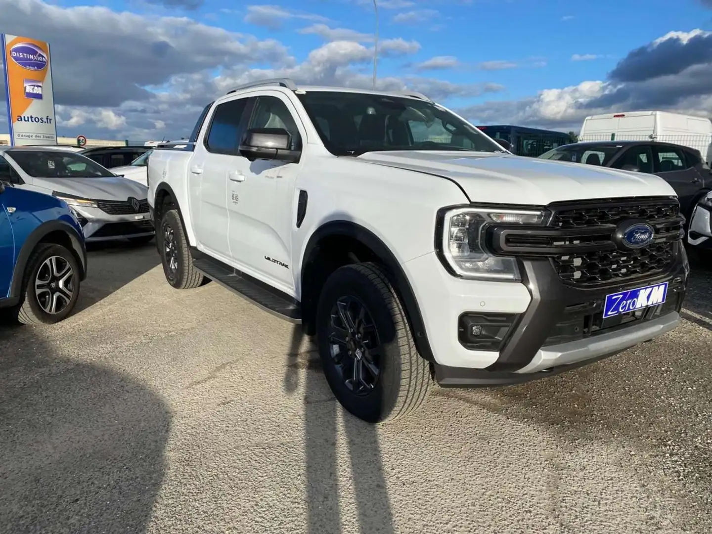 Ford Ranger 2.0 ECOBLUE - 205 - BVA S\u0026S e-AWD  CABINE DOU Blanc - 2
