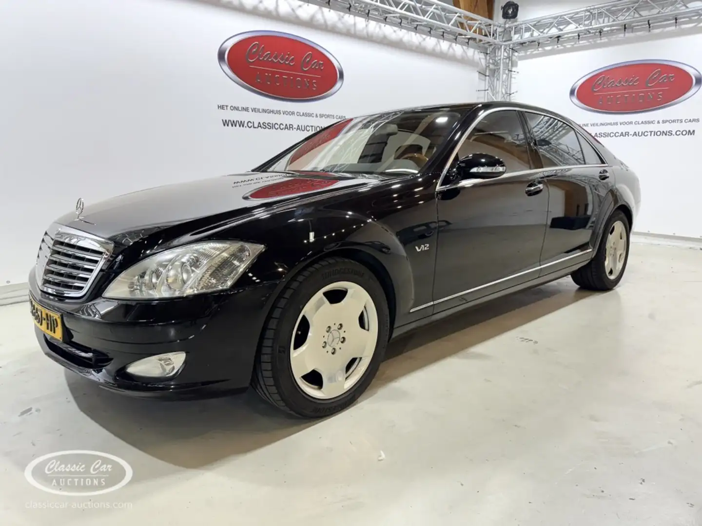 Mercedes-Benz S 600 S600   - ONLINE AUCTION Zwart - 1