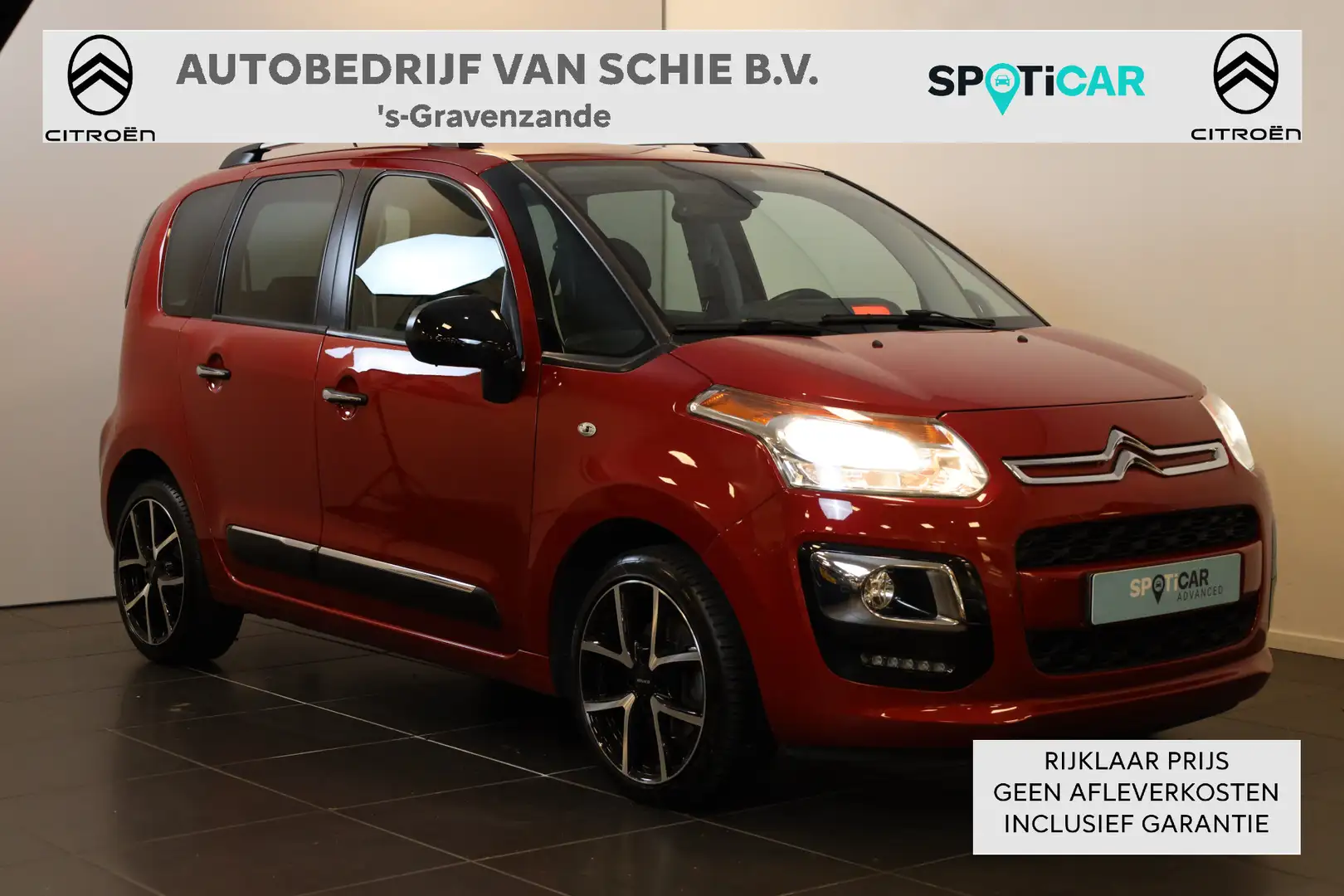 Citroen C3 Picasso PT 110 Feel Edition Trekhaak | Climate Control | S Rood - 1