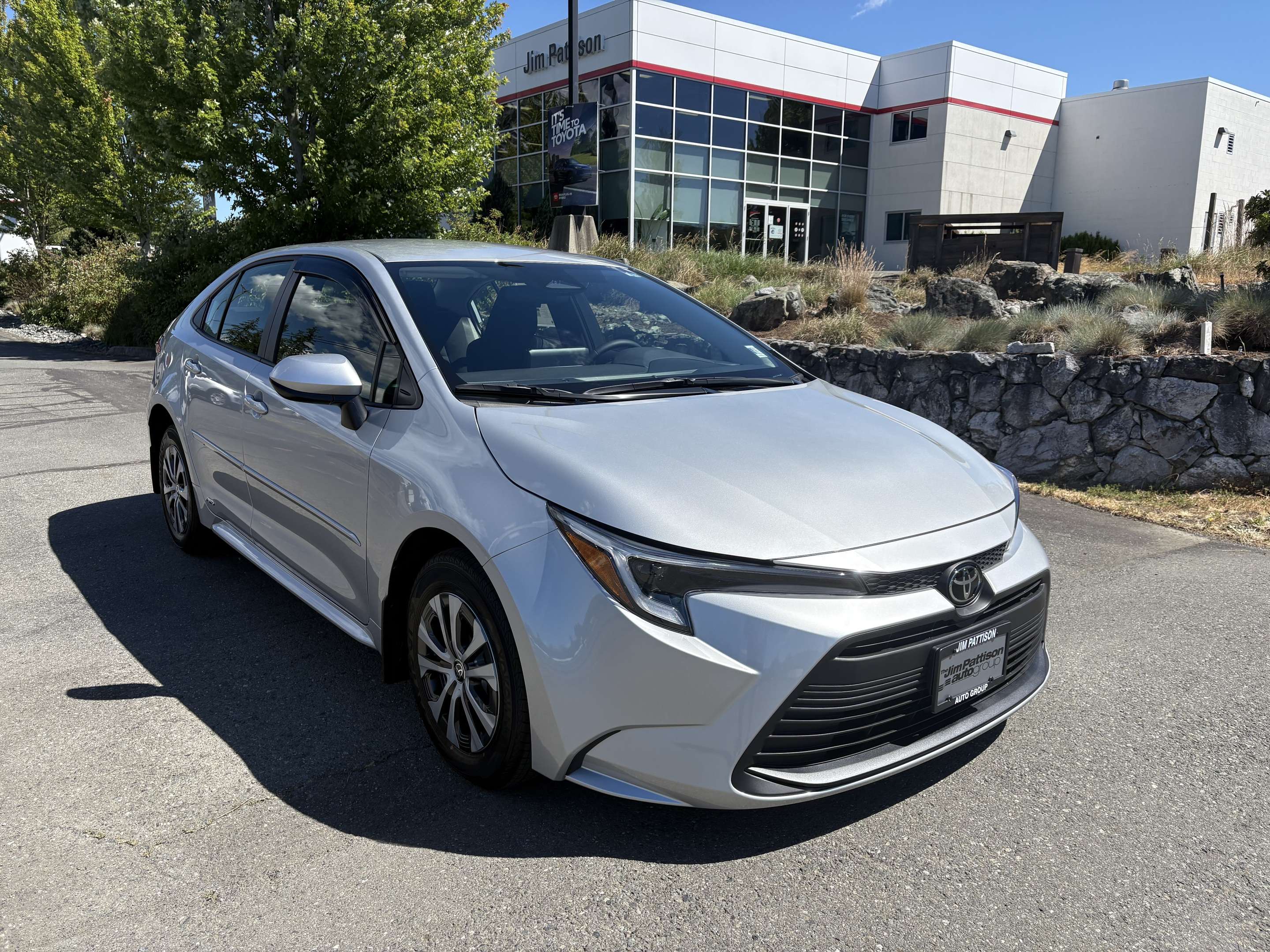 Silver 2026 Toyota Corolla Hybrid LE AWD Sedan All-Wheel Drive Automatic