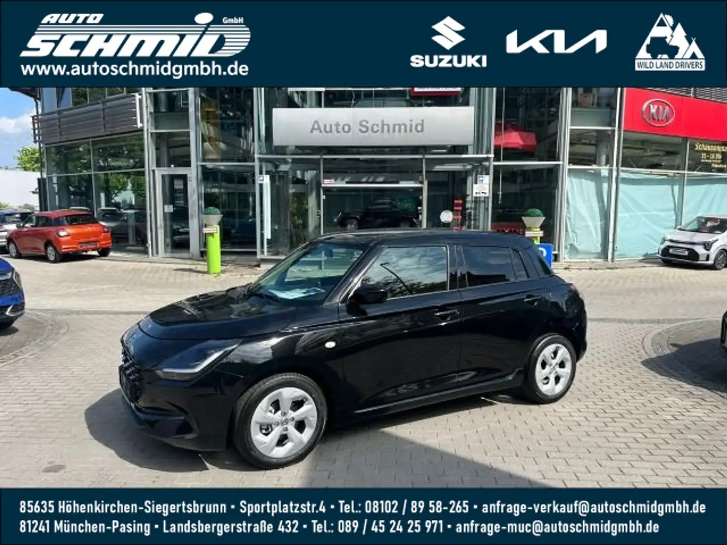 Suzuki Swift SWIFT 1.2 DUALJET HYBRID AUTOMATIK COMFORT Schwarz - 1
