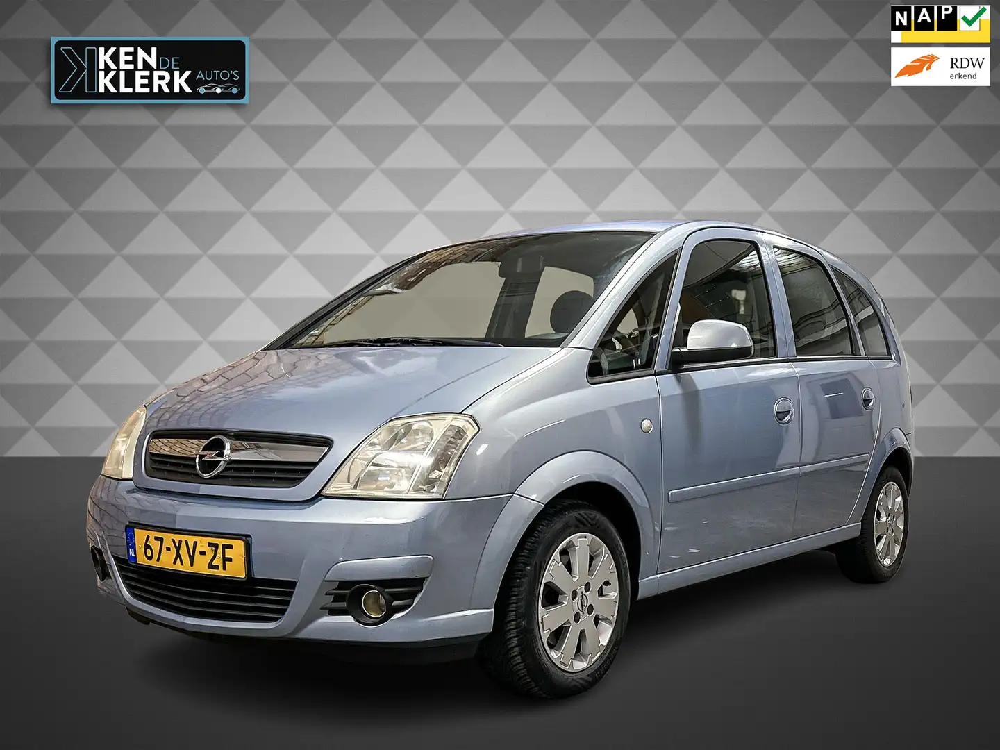 Opel Meriva 1.6-16V |Temptation| Automaat |94.869km NAP! Blauw - 1