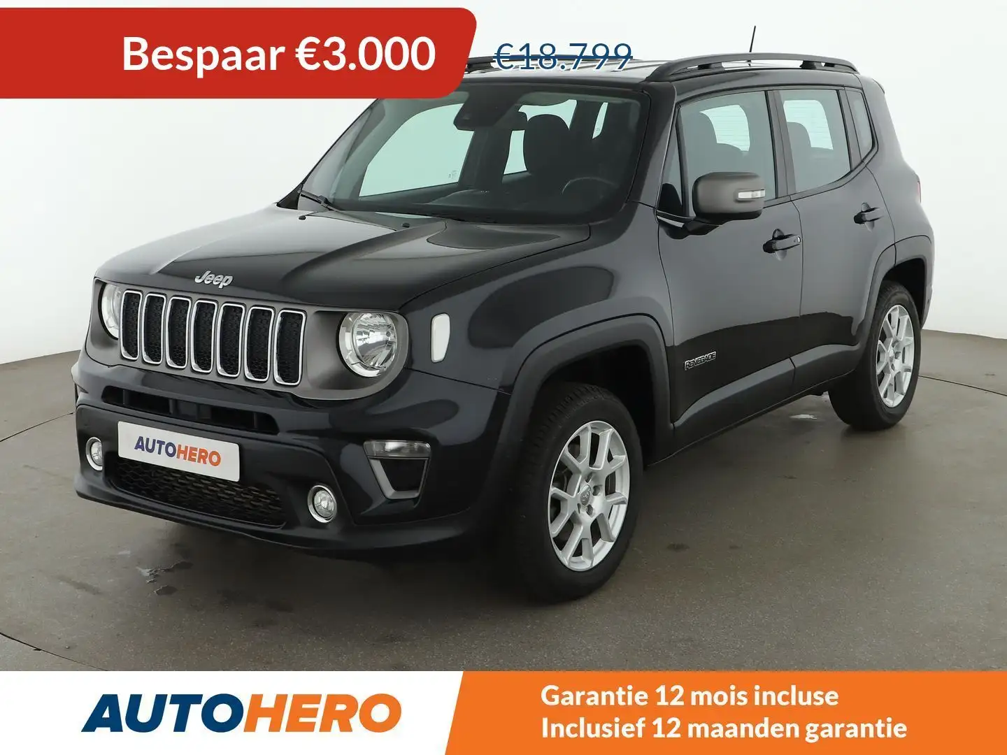 Jeep Renegade 2.0 M-Jet Limited 4WD Negro - 1