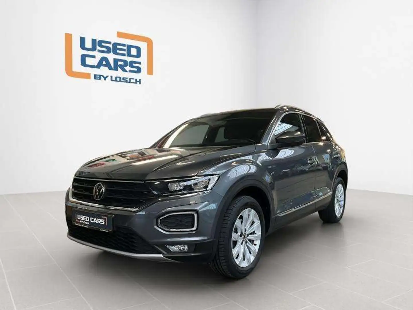 Volkswagen T-Roc Sport+DSG+IQ-Drive+Matrix Gris - 1