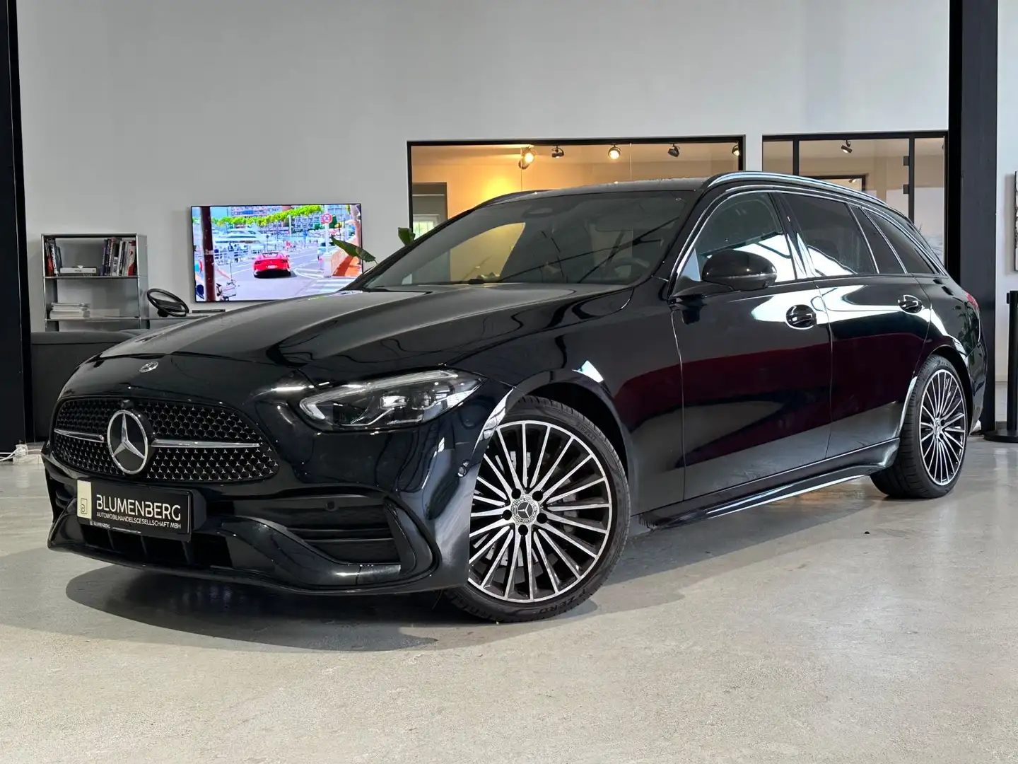 Mercedes-Benz C 200 T Edition AMG Line *Night,Pano,Sitzb.,ACC* Noir - 1