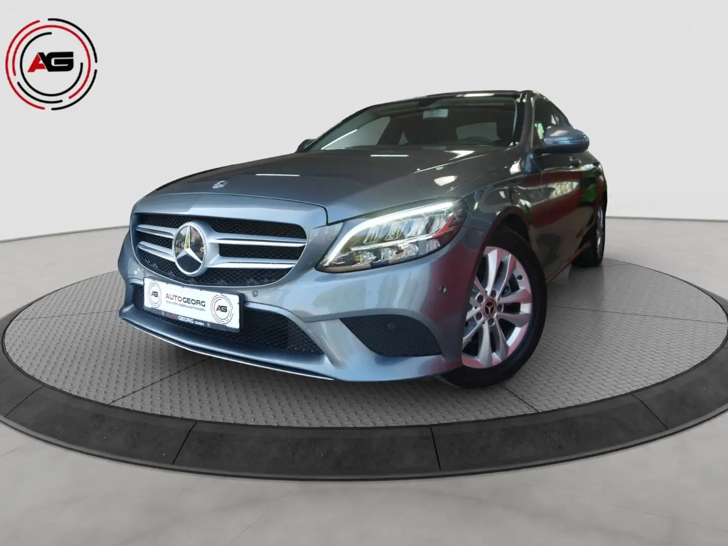 Mercedes-Benz C 200 C200 Avantgarde KAMERA CARPLAY AHK MB-SCHECKHEFT Grijs - 1