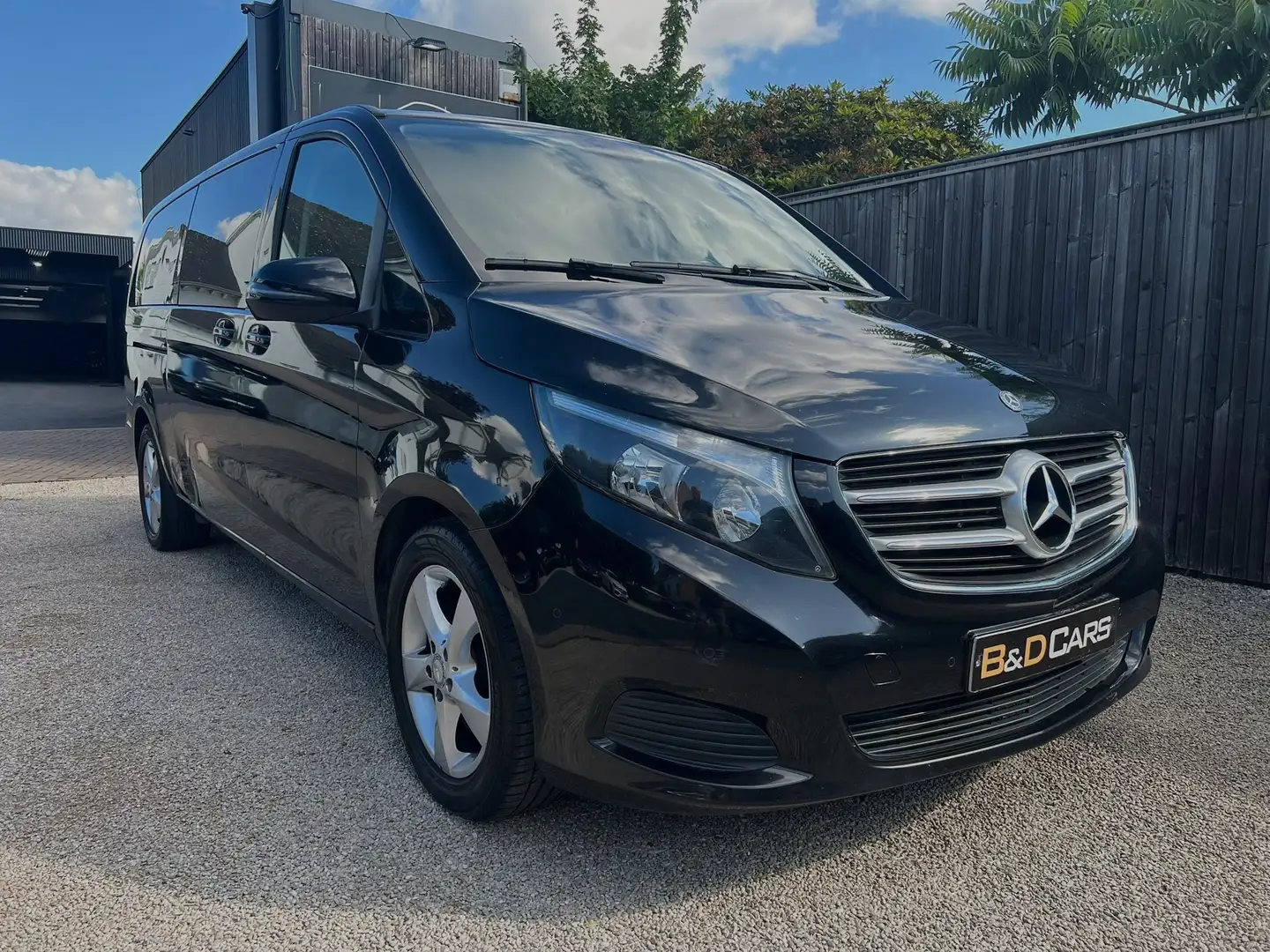 Mercedes-Benz V 220 d lang 7G-TRONIC 8ZITPL./8PL. EXPORT/HANDELAAR Noir - 1