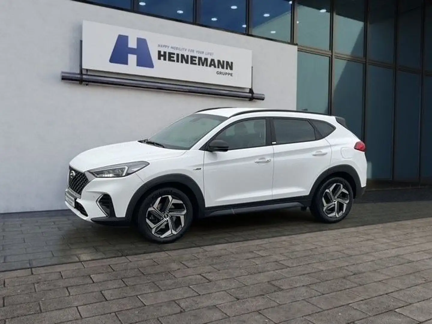 Hyundai TUCSON 1.6 GDi DCT N Line LED Navi Sitzh. PDC Weiß - 1
