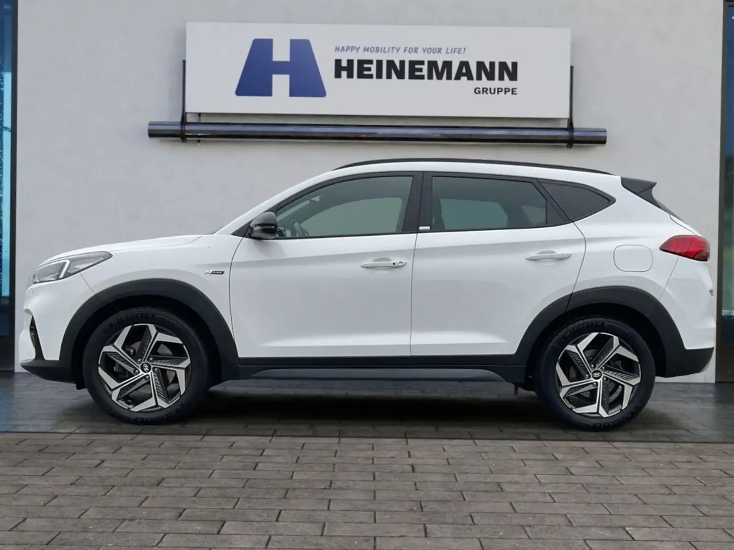 Hyundai TUCSON 1.6 GDi DCT N Line LED Navi Sitzh. PDC Weiß - 2