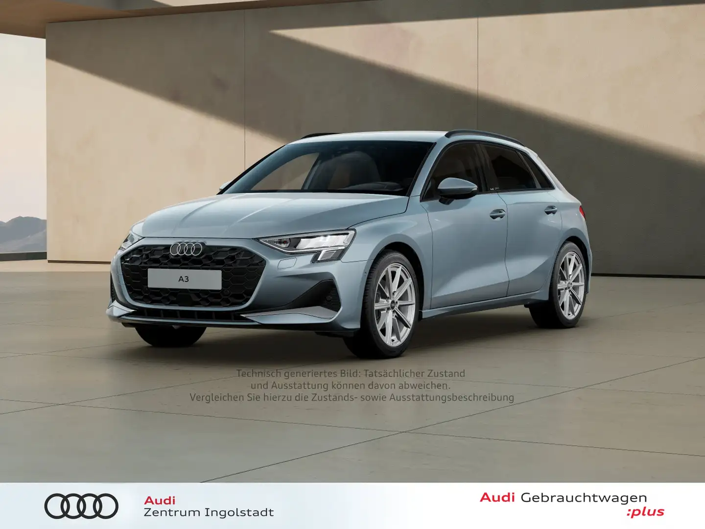 Audi A3 Sportback 35 TDI NAVI+ 18" LED SONOS ACC Advanced Grau - 1