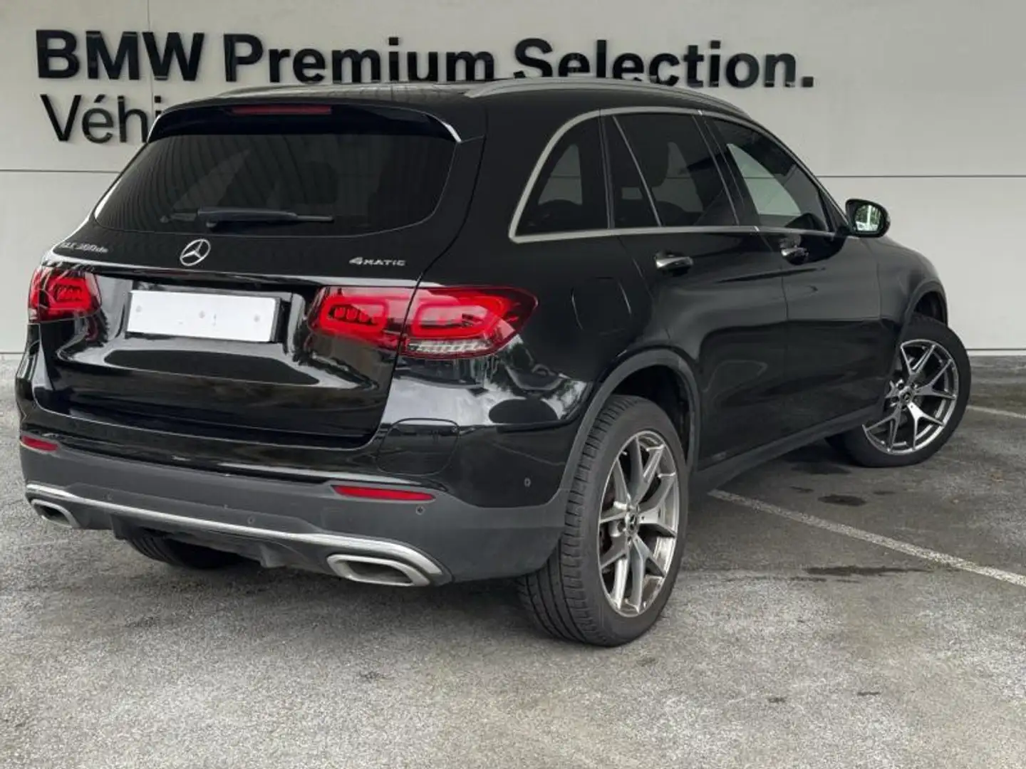 Mercedes-Benz GLC 300 300 de 194+122ch AMG Line 4Matic 9G-Tronic Noir - 2