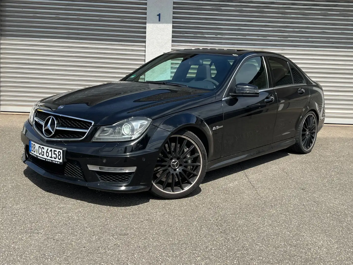 Mercedes-Benz C 63 AMG *Sport*Leder*Xen*LED*Harman&Kar*19 Kamer Negro - 1