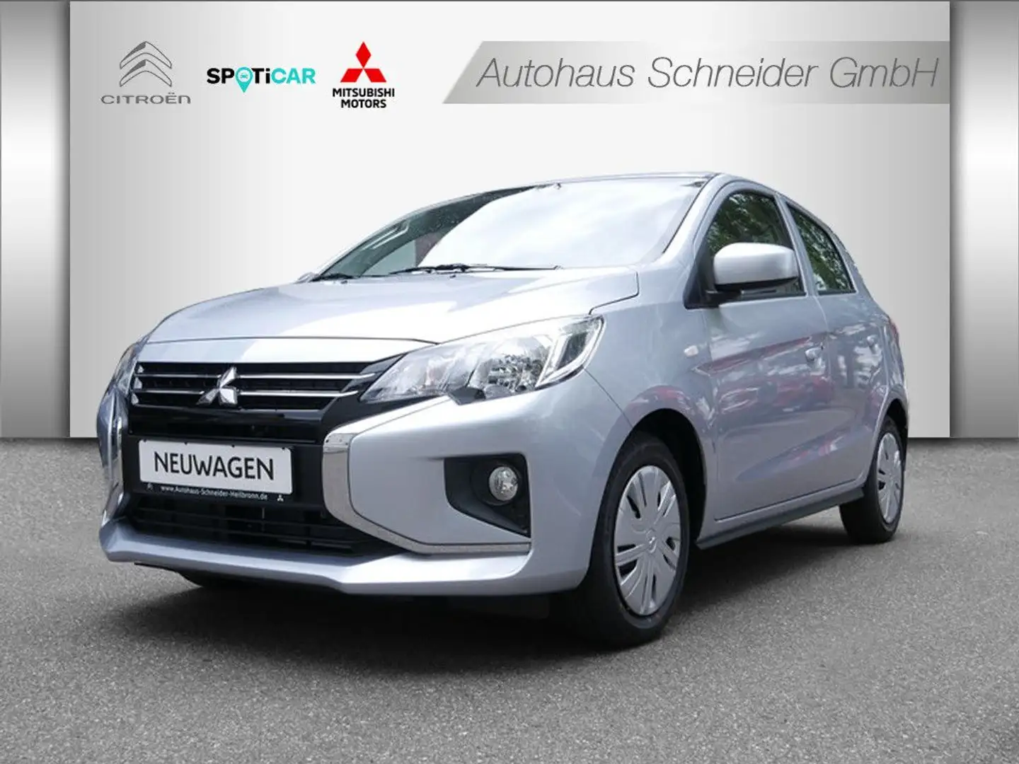 Mitsubishi Space Star 1.2 Select KLIMA Silber - 1