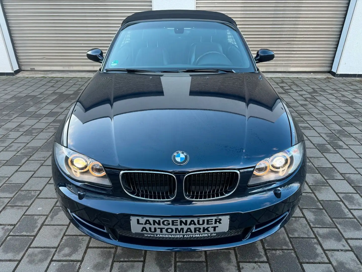 BMW 118 1 Cabrio 118i Sport paket-Aus 1.Hd"Bi-Xen"Leder Blau - 2