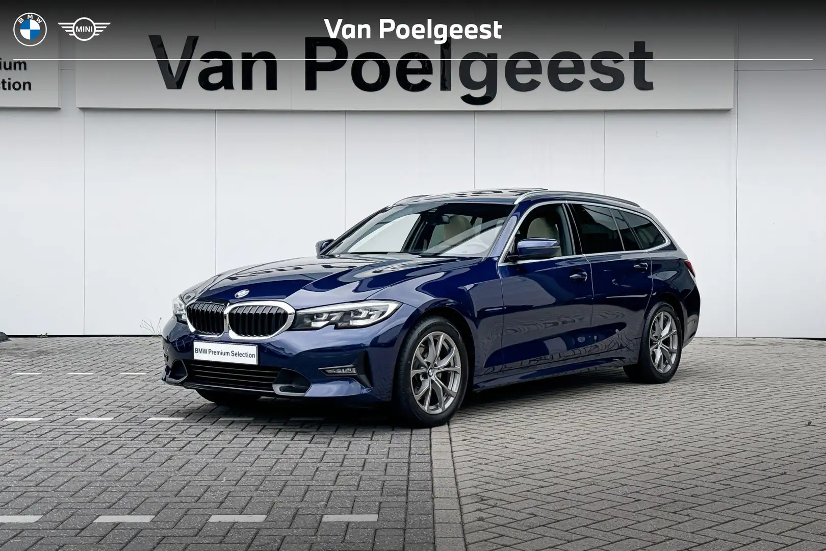 BMW 320 3 Serie Touring 320d xDrive | elektrisch glazen pa Blauw - 1