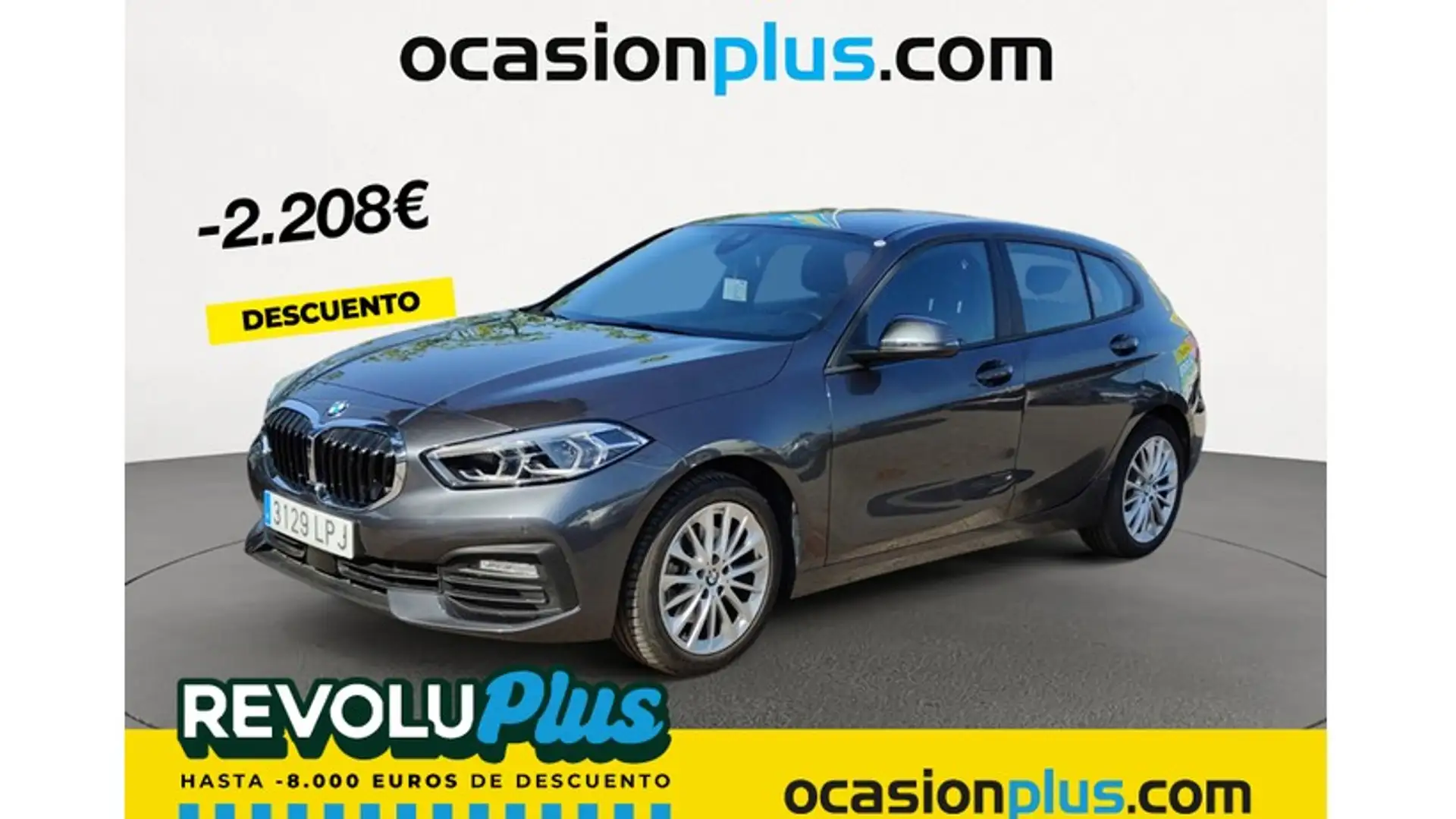 BMW 118 118d Gris - 1