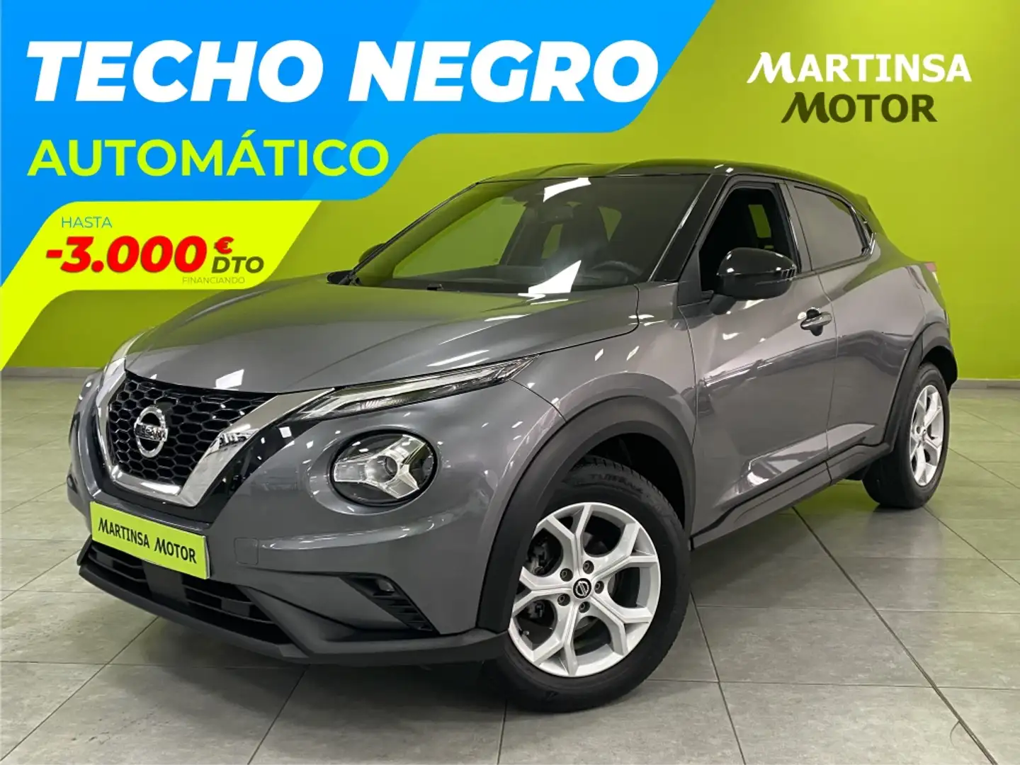 Nissan Juke 1.0 DIG-T N-Connecta 4x2 DCT 7 114 Gris - 1