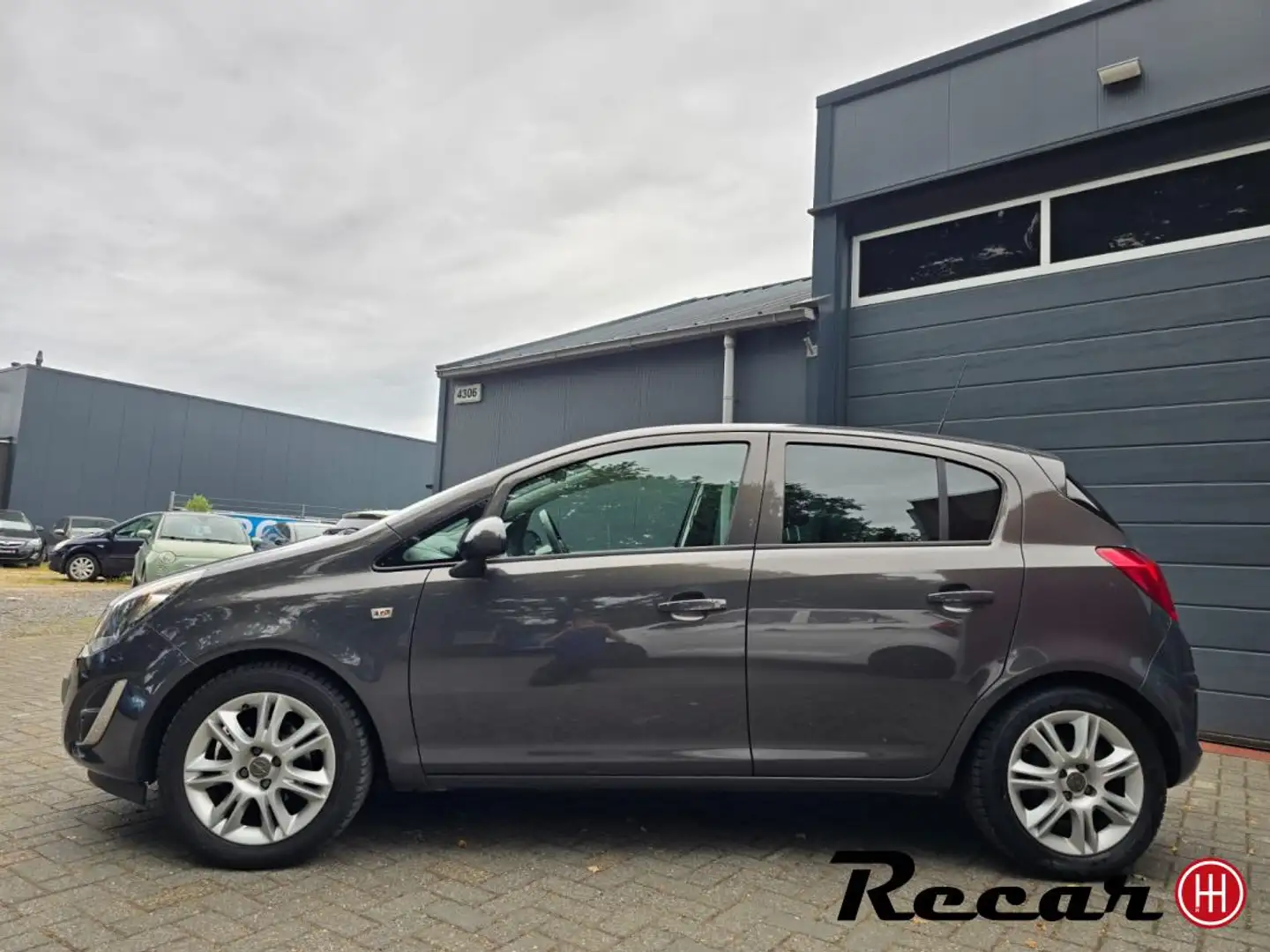Opel Corsa 1.4-16V BlitZ/5Drs/Cruise/Stoel+StuurVerwarming Grijs - 2