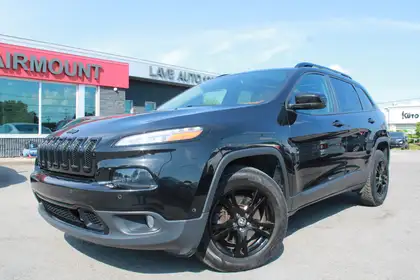 Black 2016 Jeep Cherokee SUV / Crossover Four-Wheel Drive Automatic