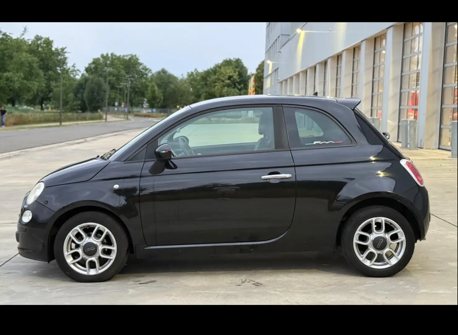 Fiat 500 1.2 BENZINE AUTOMAAT | GEKEURD VOOR VERKOOP | TOP Noir - 2