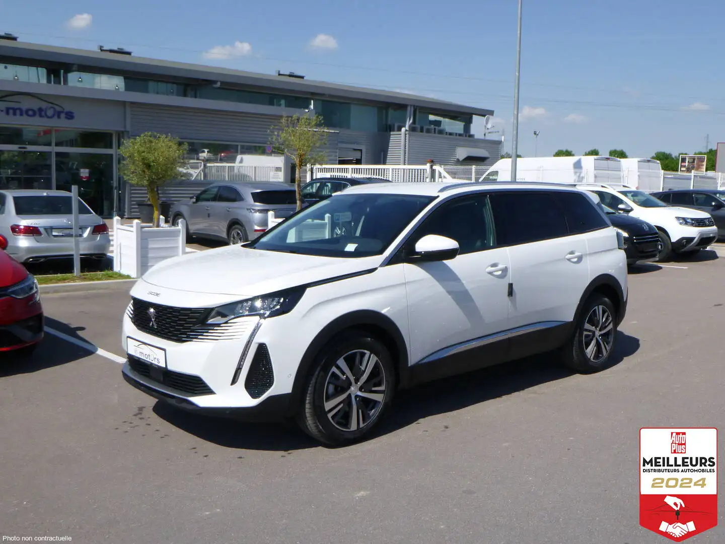 Peugeot 5008 Allure Pack PureTech 130 S\u0026S Blanc - 1