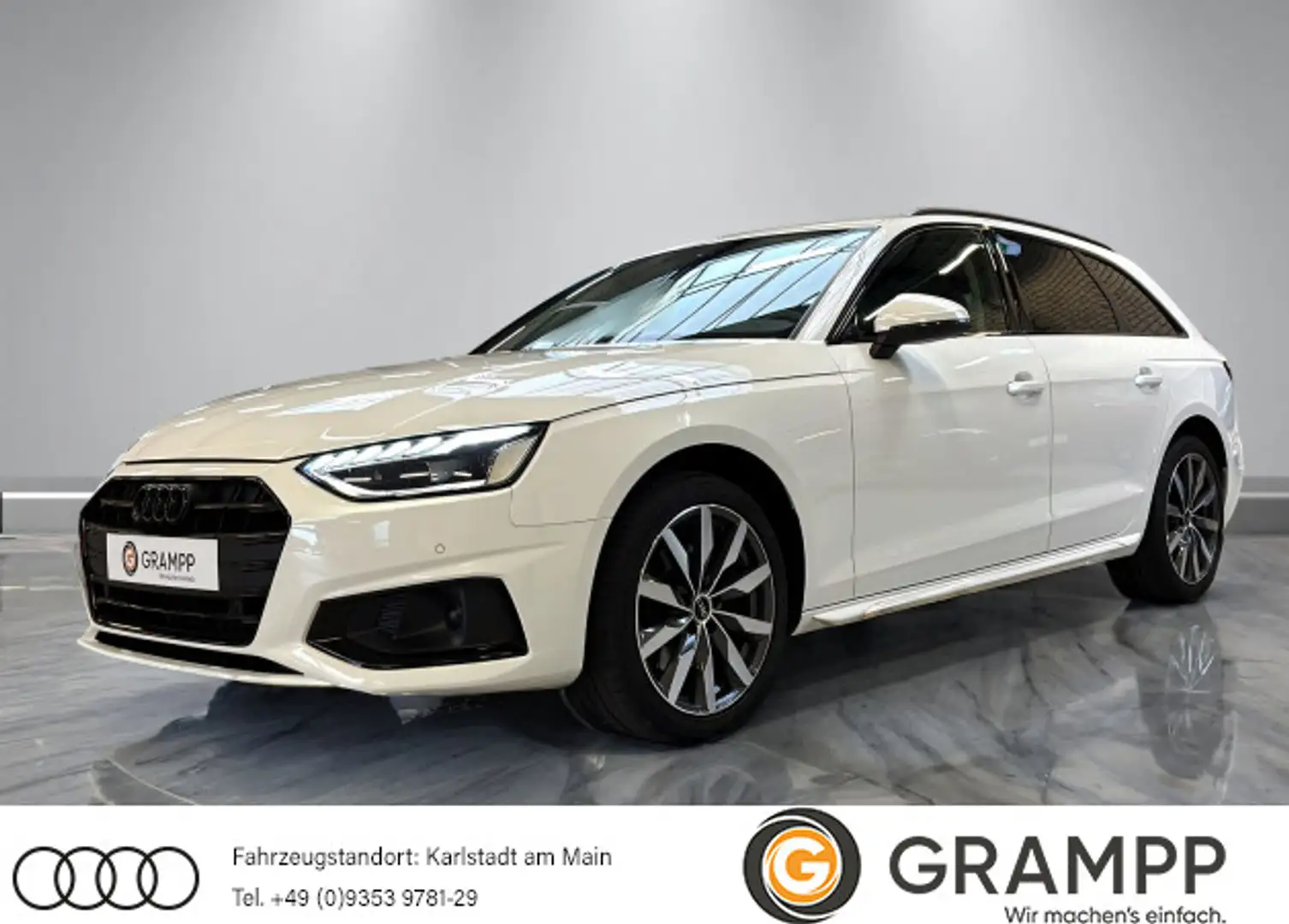 Audi A4 advanced 35 TDI S-tronic +LED+VIRTUAL+ Weiß - 1