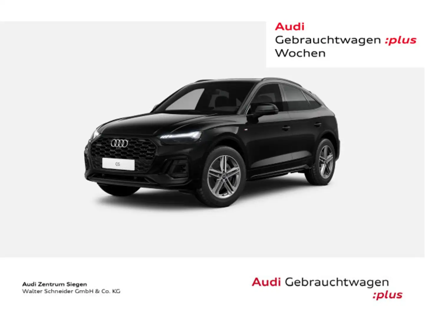 Audi Q5 40 2.0 TDI quattro S line Schwarz - 1