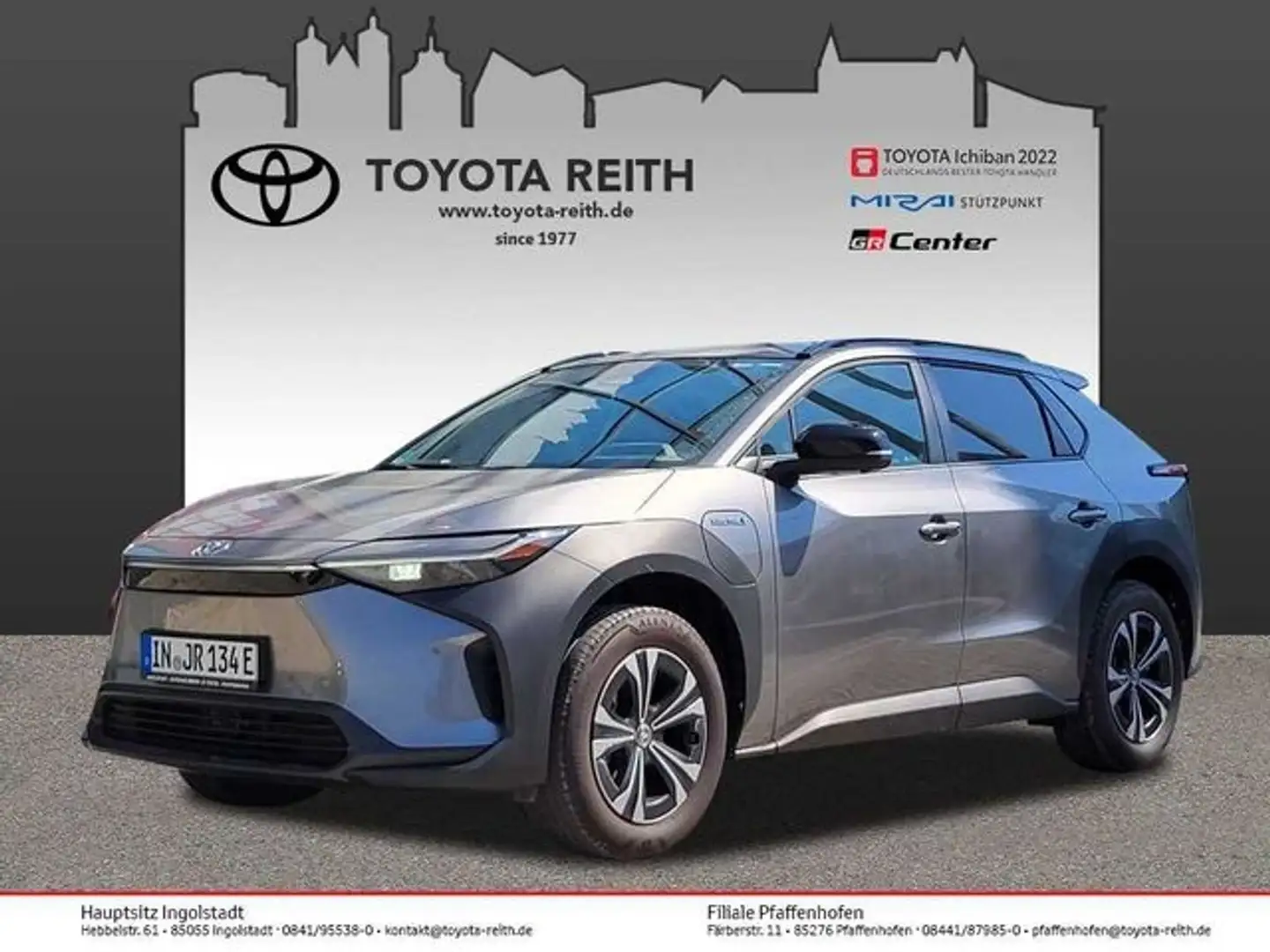 Toyota bZ4X - Comfort Paket Navi Soundsystem 360 Kamera Klimas Argent - 1