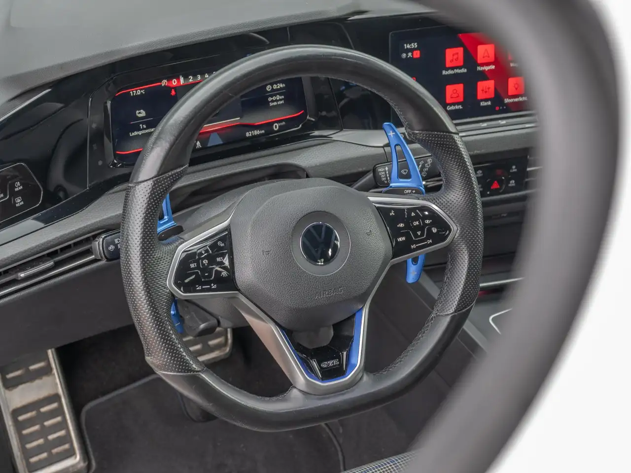 VOLKSWAGEN GOLF GTE 1.4 EHYBRID 245CH - BVA - ACC - VOLANT CHAUFFANT - CARPLAY - 99.998 KMS