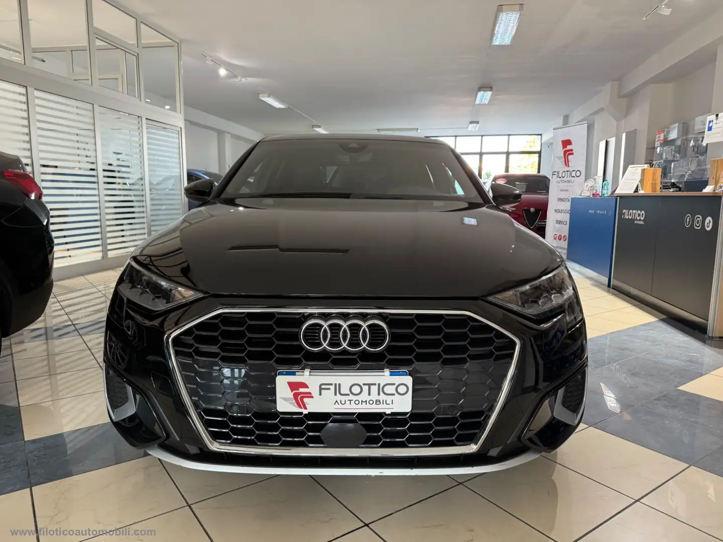 Audi A3 SPB 35 TDI 150CV S tronic Business Advanced PACK S Zwart - 2