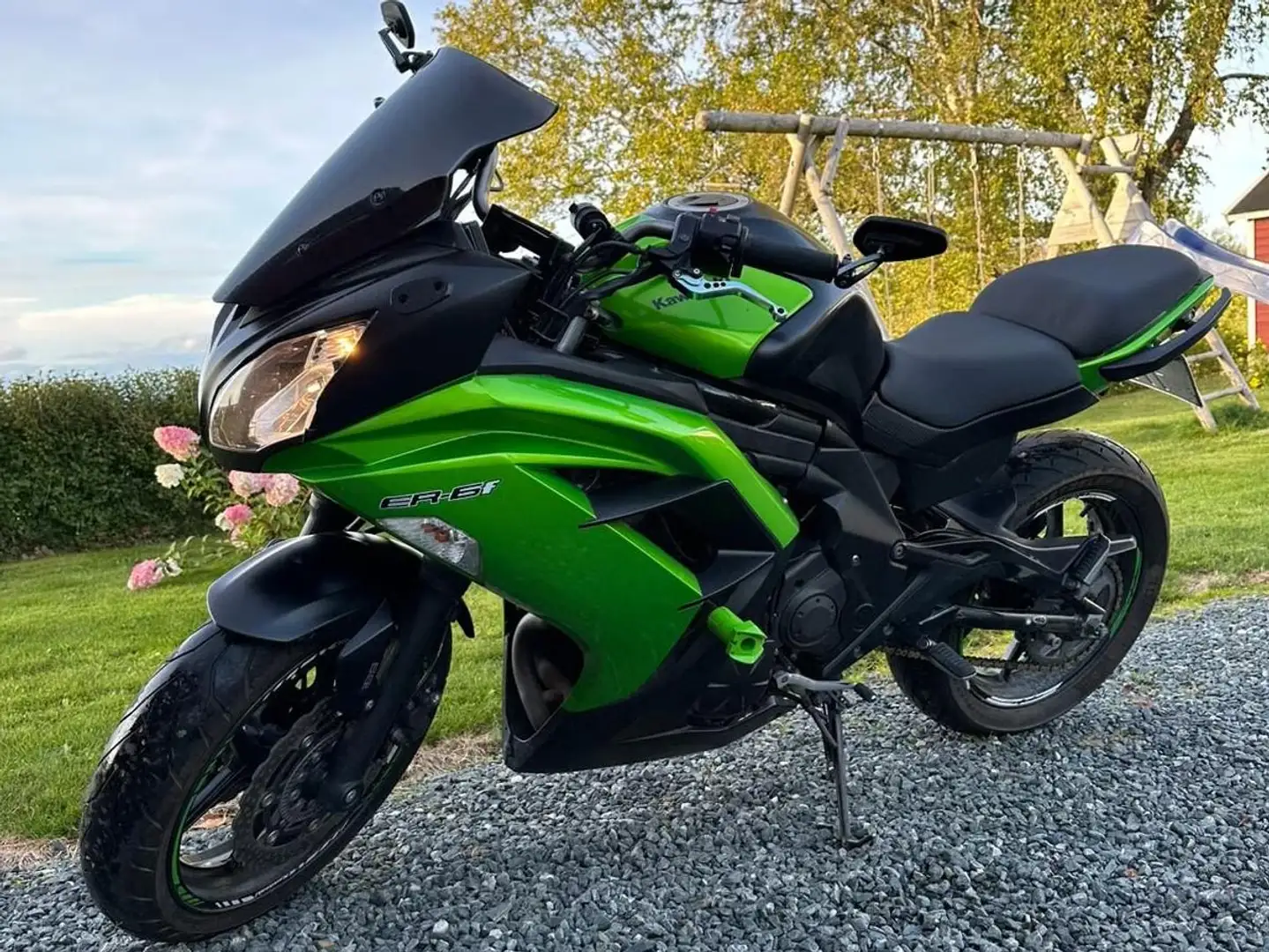 Kawasaki ER - 6 F Verde - 2
