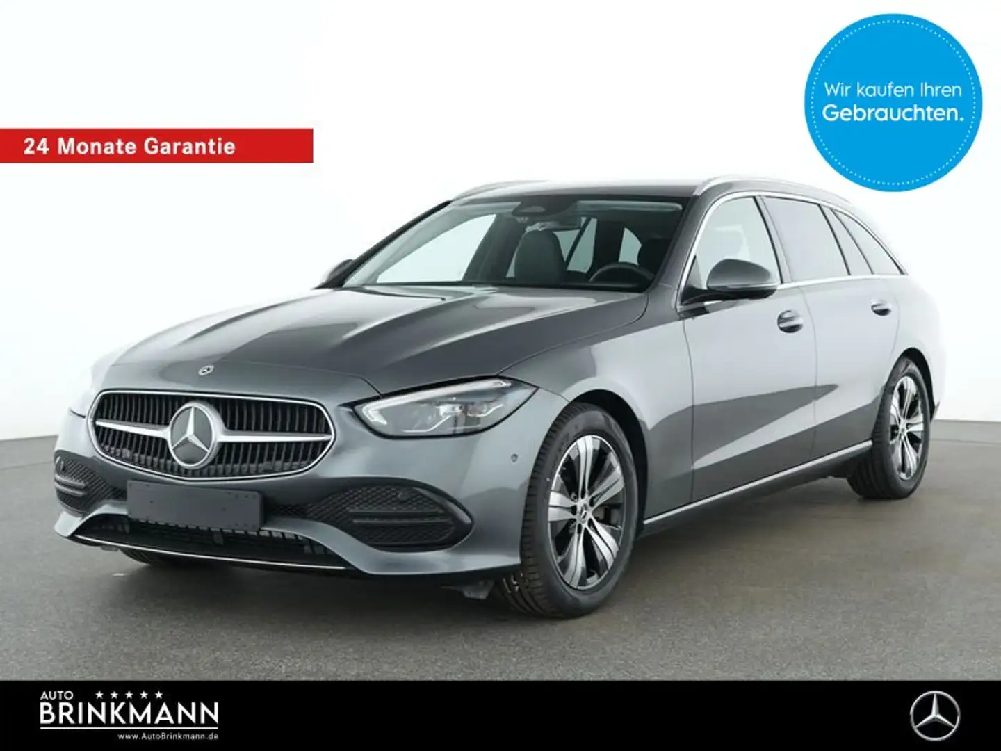 Mercedes-Benz C 220 C 220 d T AVANTGARDE/AHK/LED/KAMERA/AMBIENTE SHZ Gris - 1